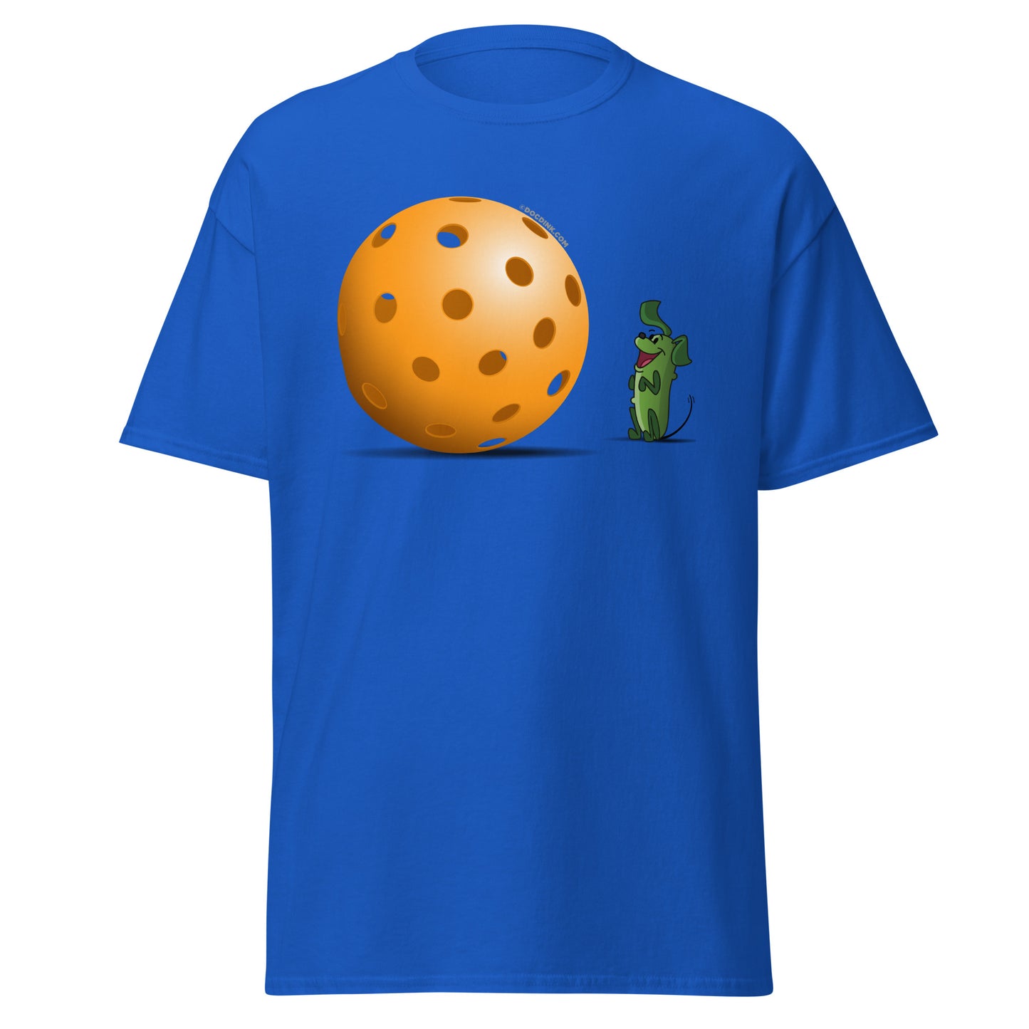 100% Cotton Pickleball T-Shirt - Pickles "Dream Big!" - Christmas - DocDink.com