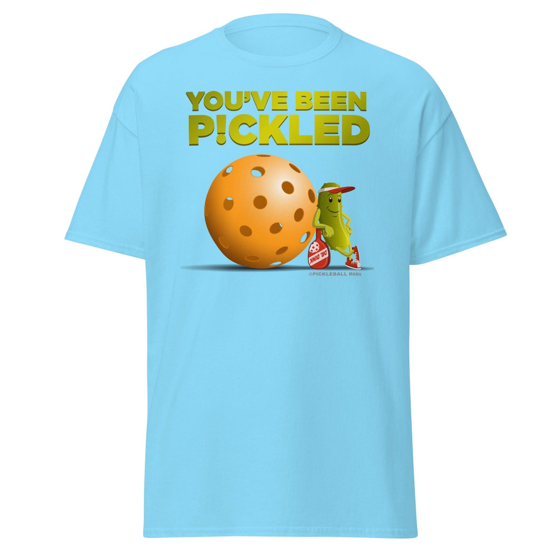 100% Cotton Pickleball T-Shirt - "You've been Pickled!" - DocDink.com