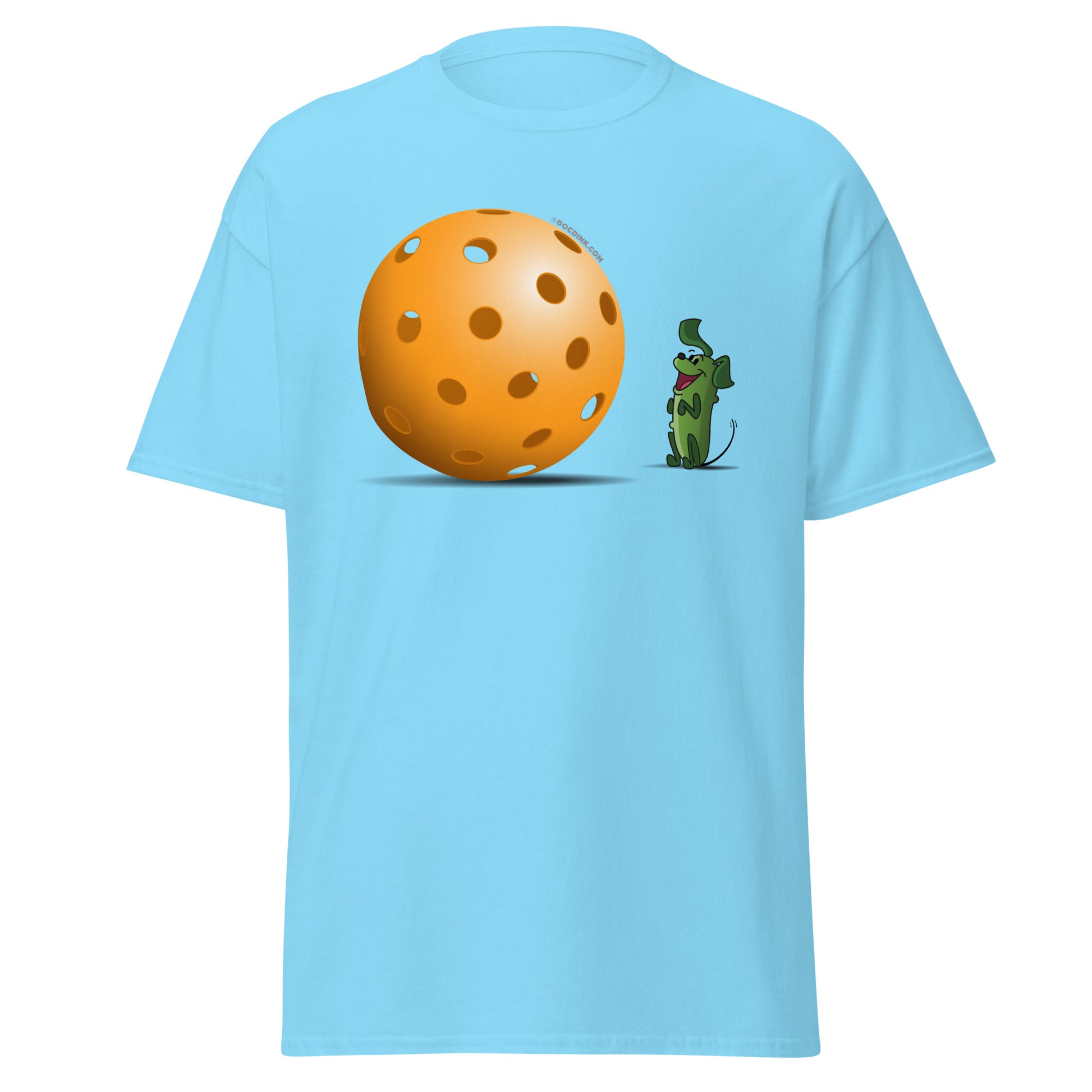 100% Cotton Pickleball T-Shirt - Pickles "Dream Big!" - Christmas - DocDink.com