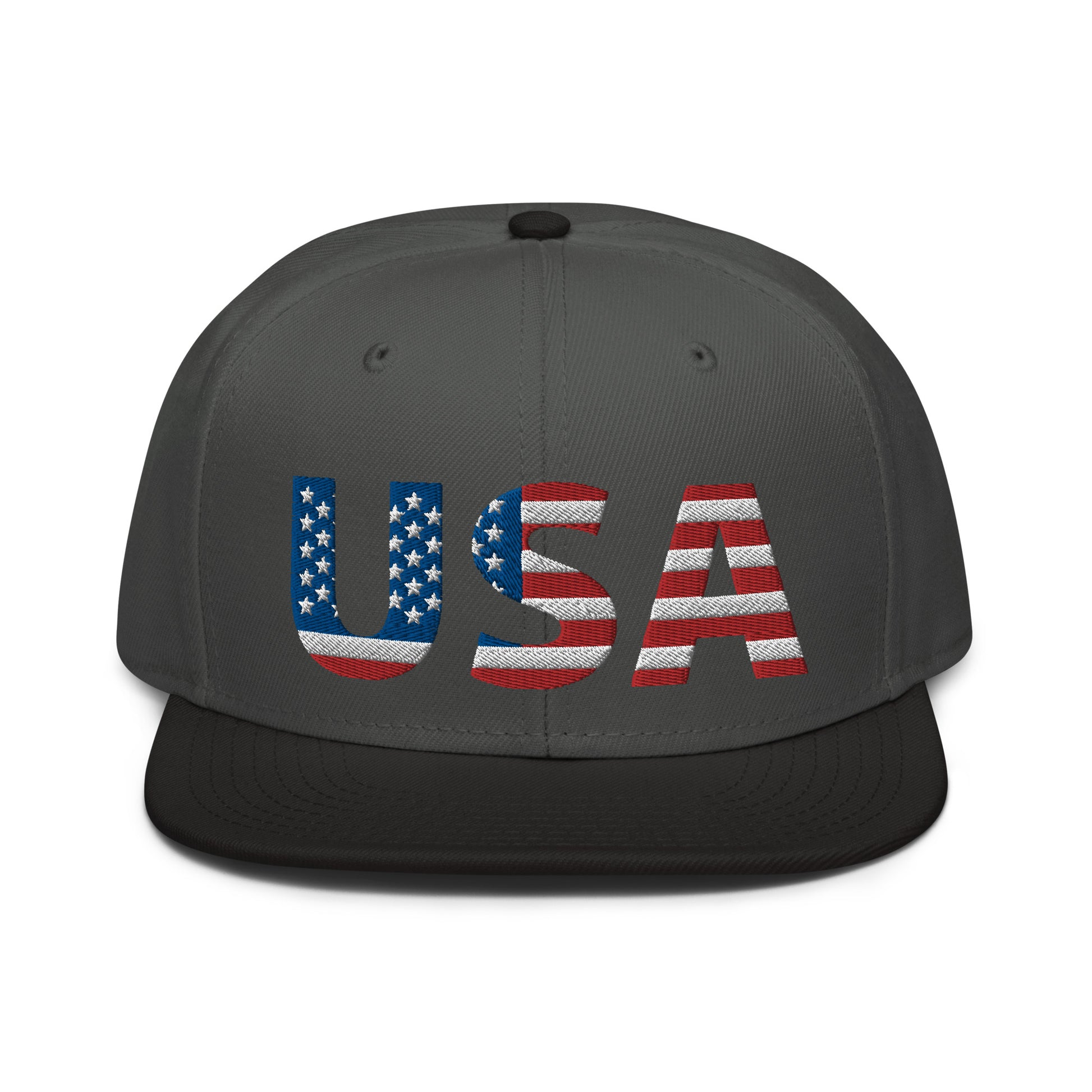 Snapback Hat - "USA" - DocDink.com