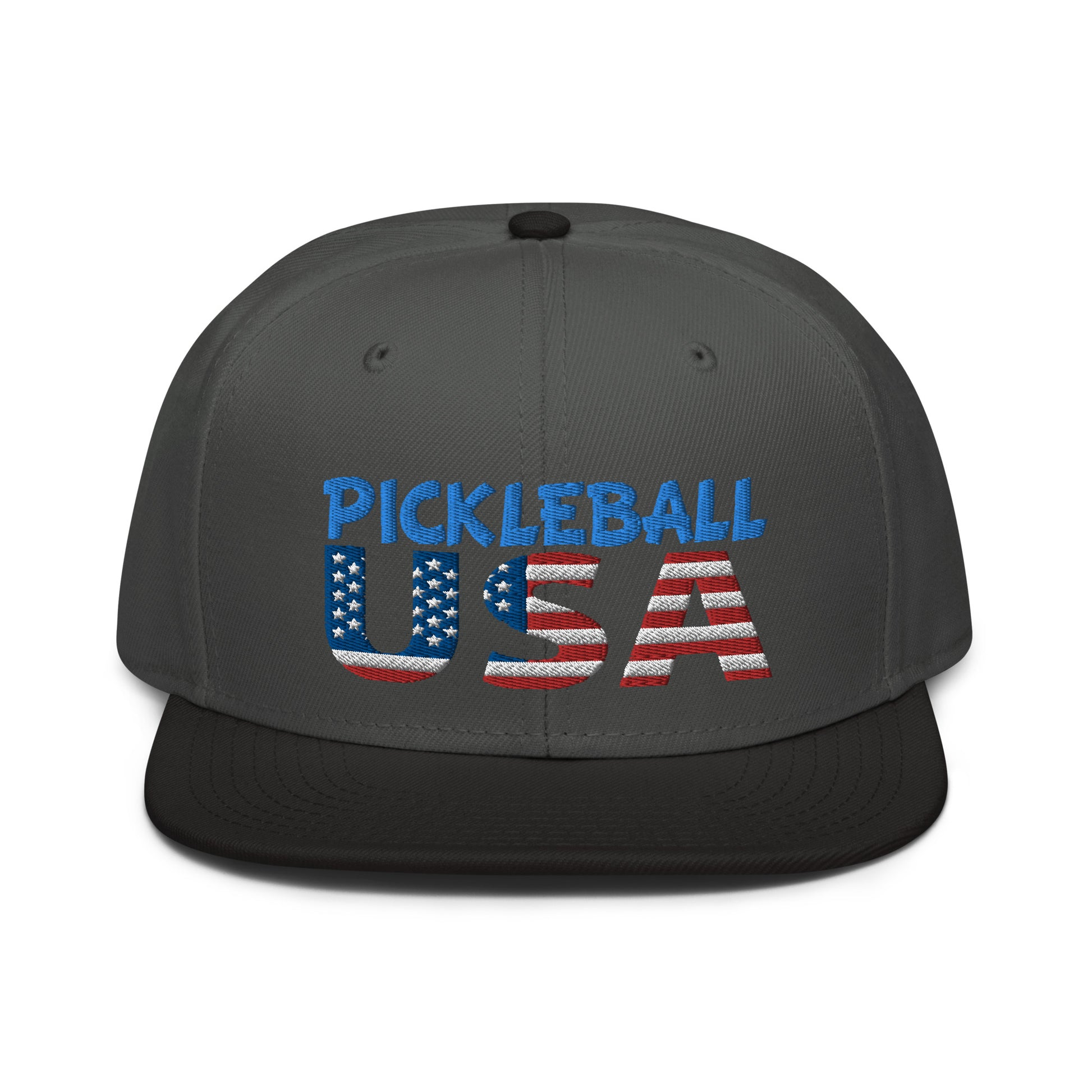 Snapback Hat - "Pickleball USA" - DocDink.com