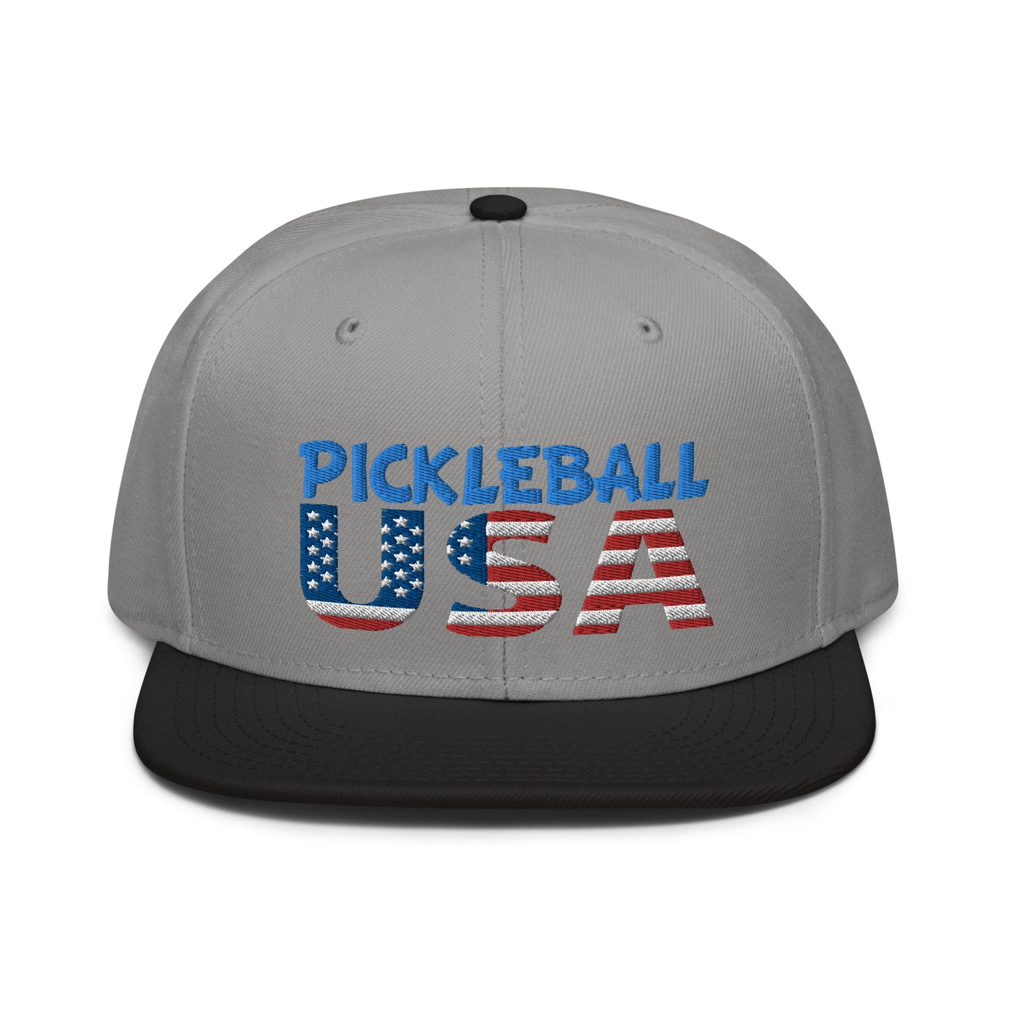 Snapback Hat - "Pickleball USA" - DocDink.com