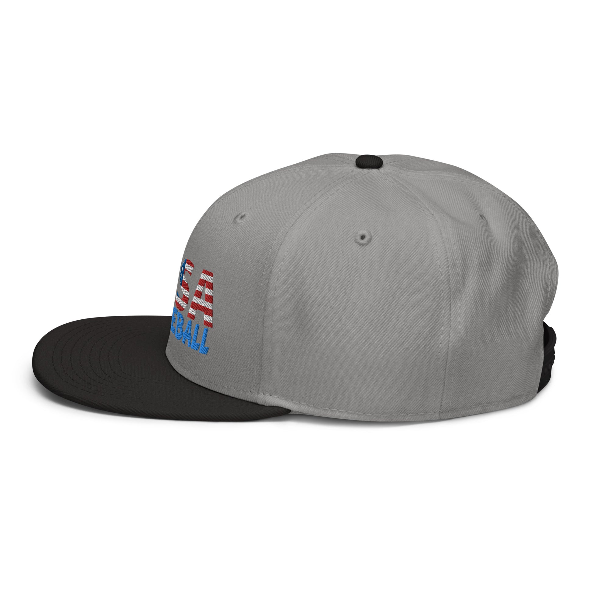 Snapback Hat - "Pickleball USA" w/paddle - DocDink.com