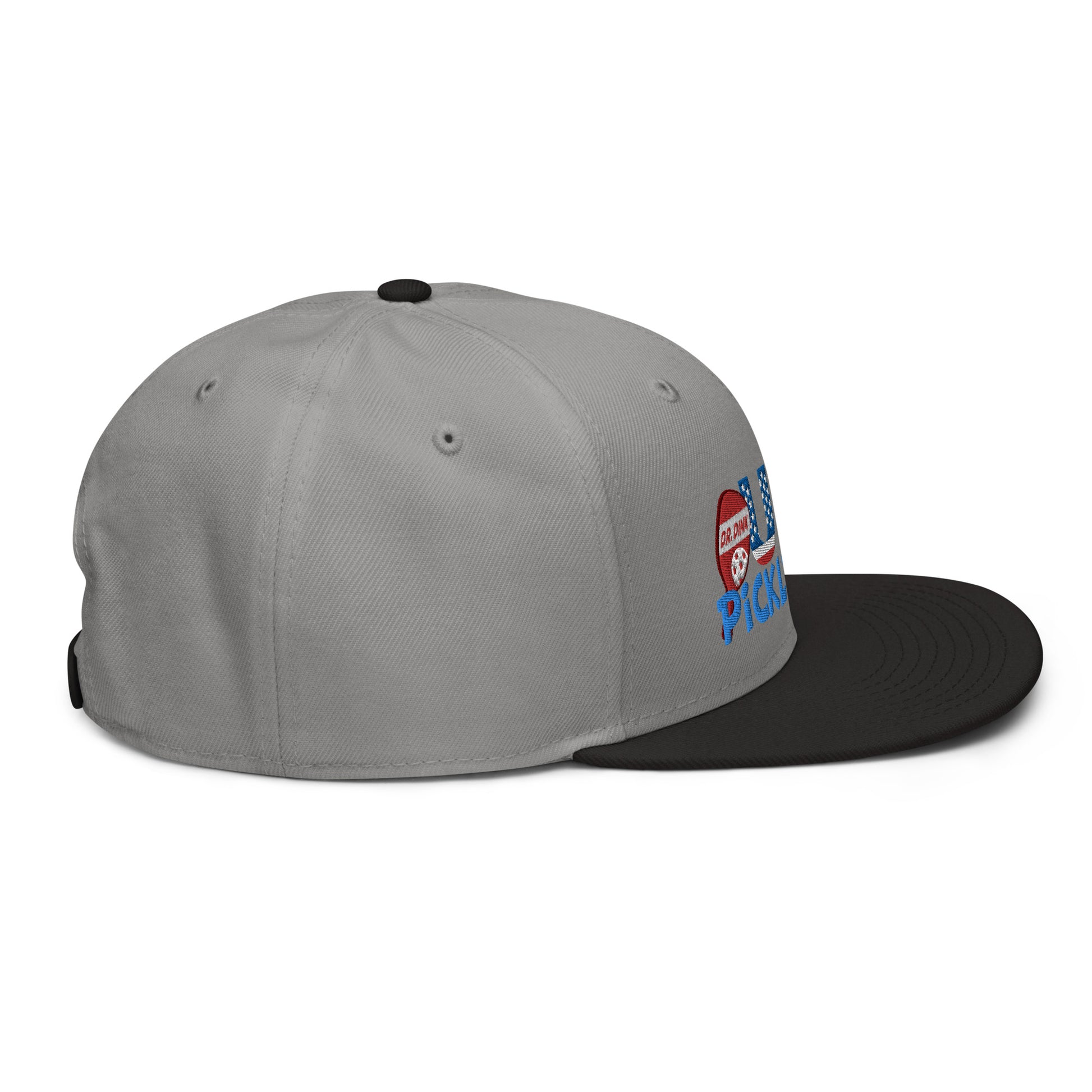 Snapback Hat - "Pickleball USA" w/paddle - DocDink.com