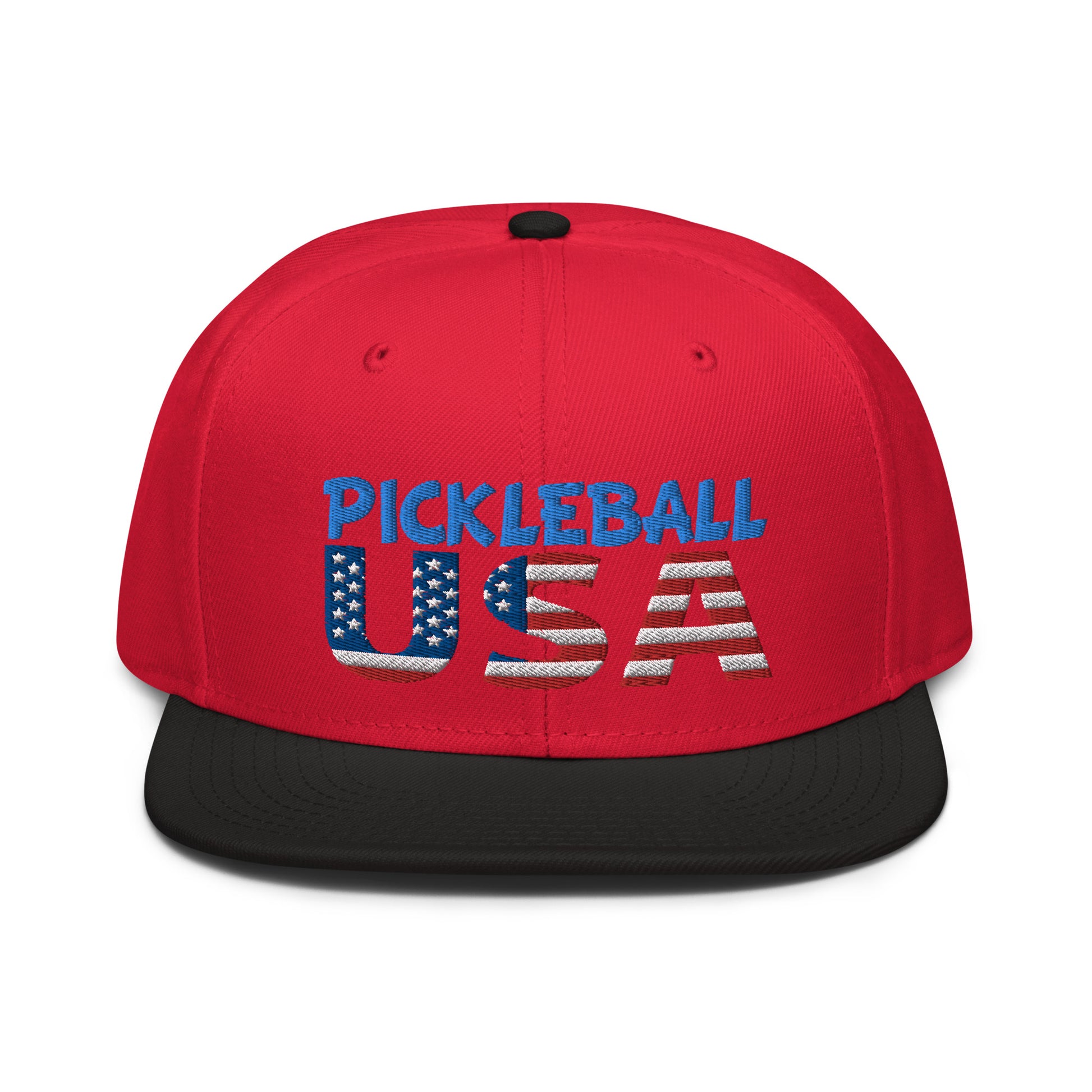 Snapback Hat - "Pickleball USA" - DocDink.com