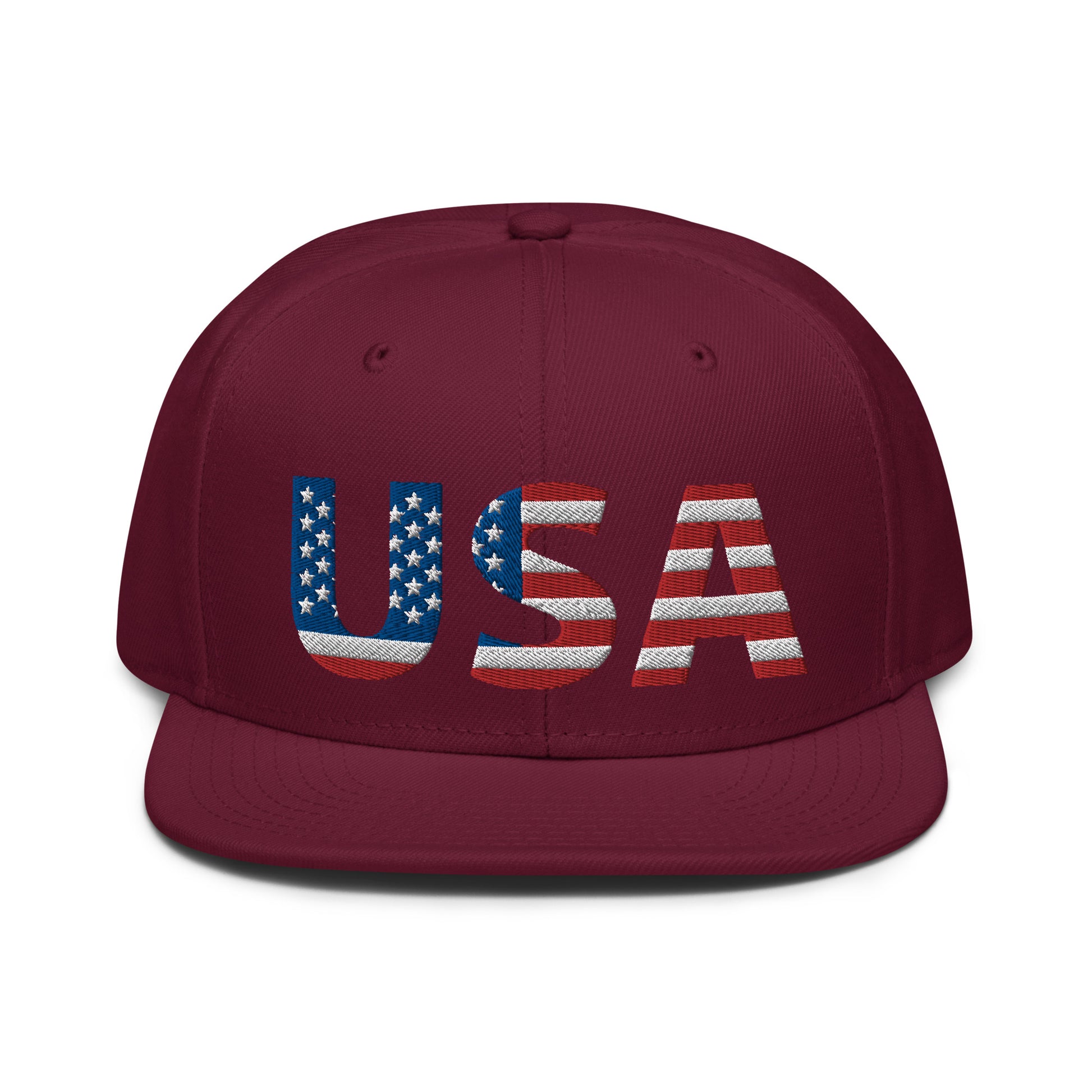 Snapback Hat - "USA" - DocDink.com