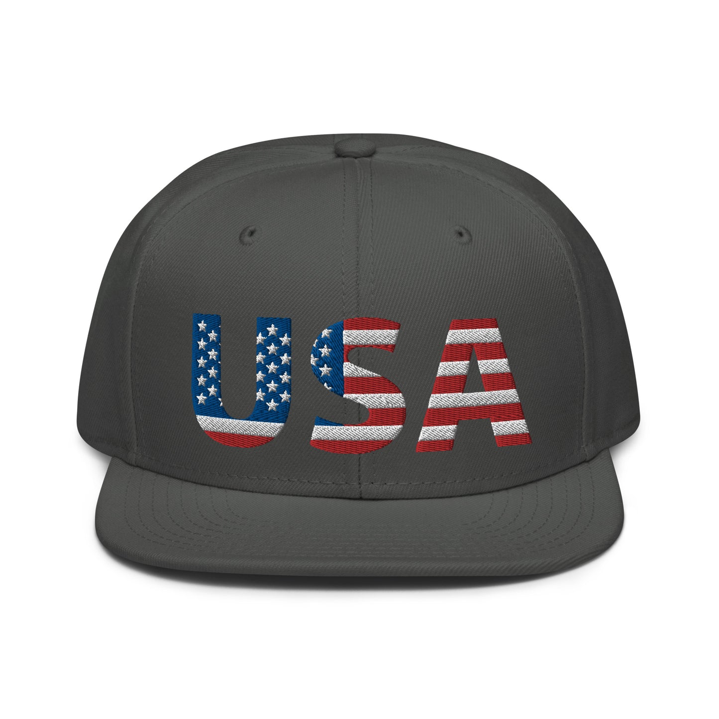 Snapback Hat - "USA" - DocDink.com