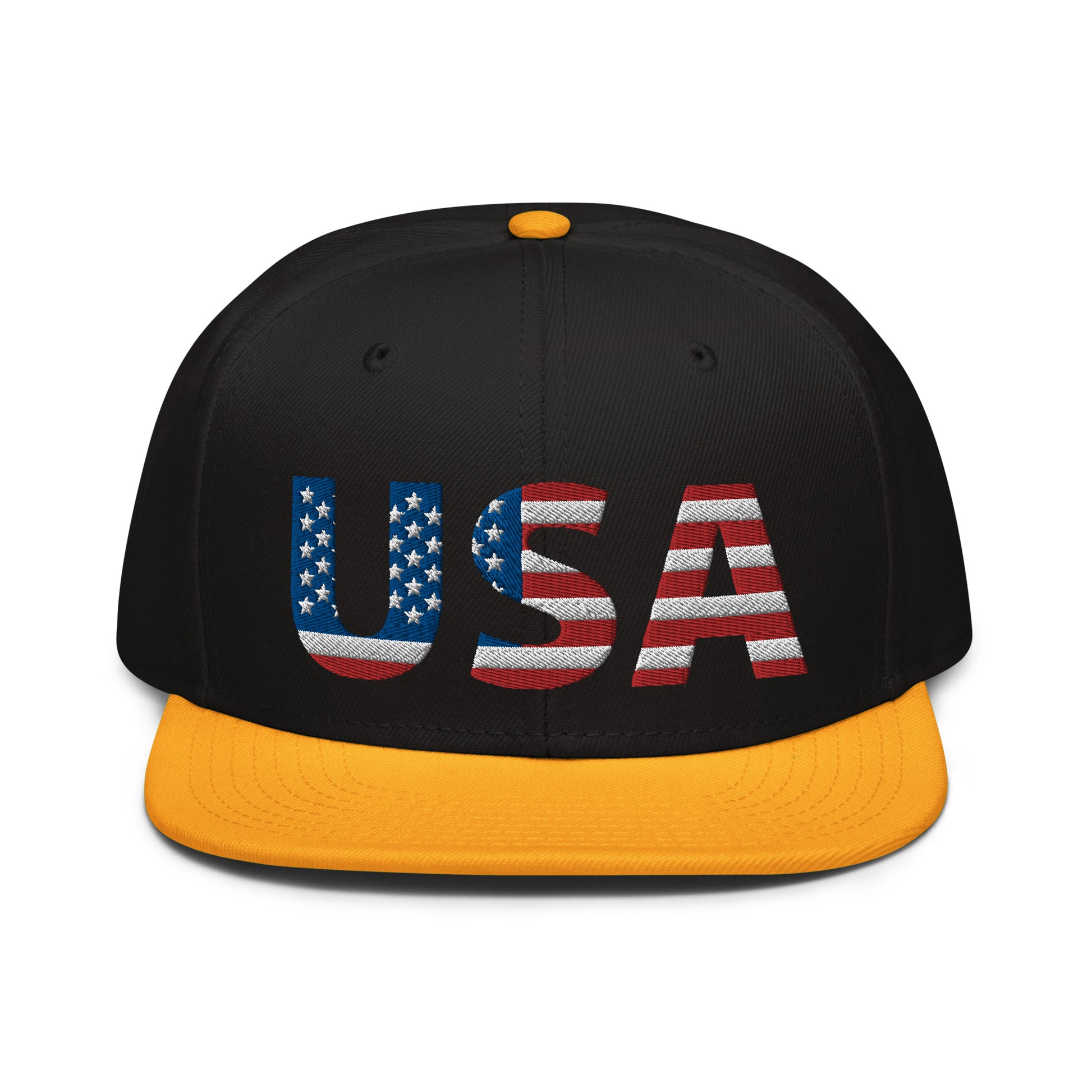 Snapback Hat - "USA" - DocDink.com