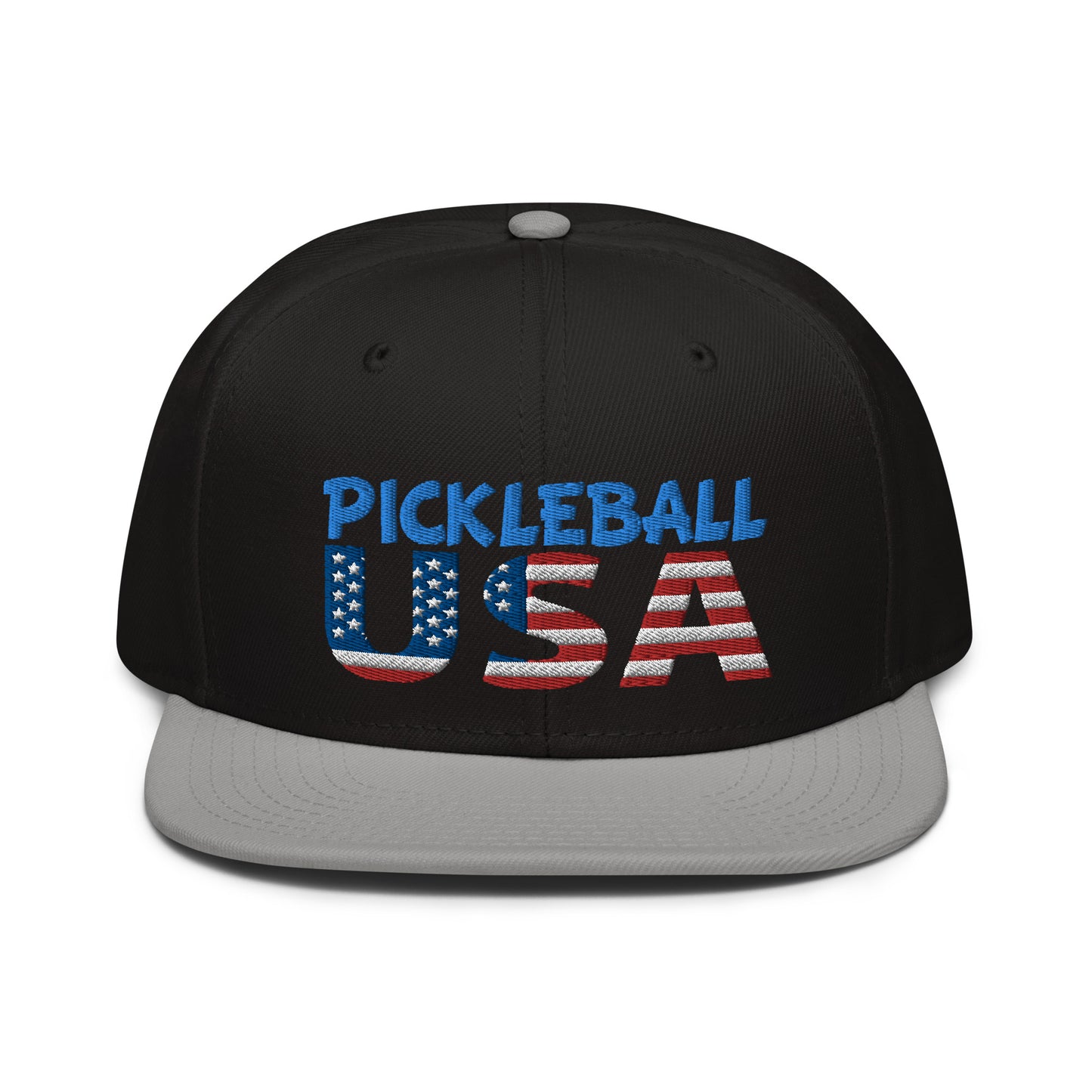 Snapback Hat - "Pickleball USA" - DocDink.com