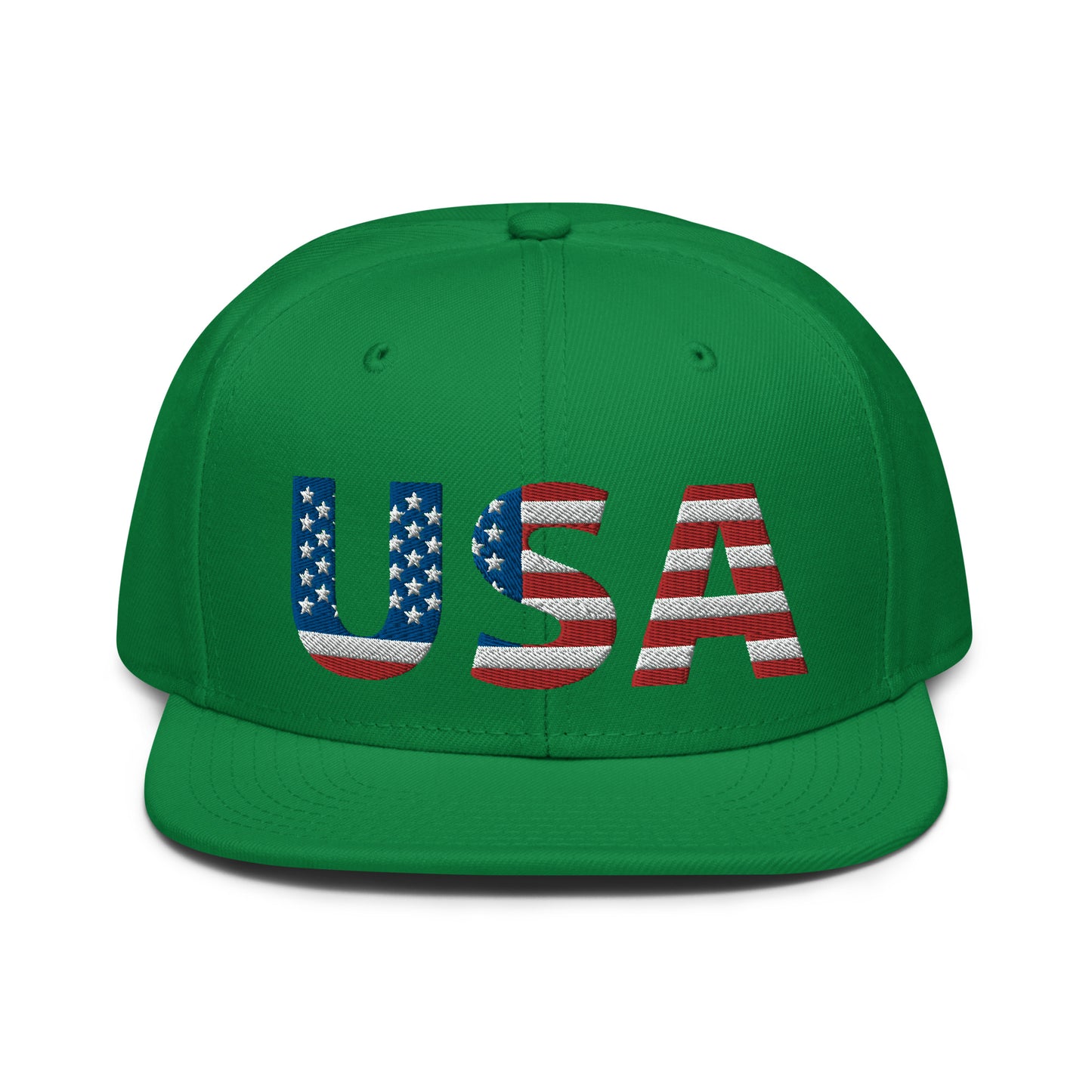 Snapback Hat - "USA" - DocDink.com