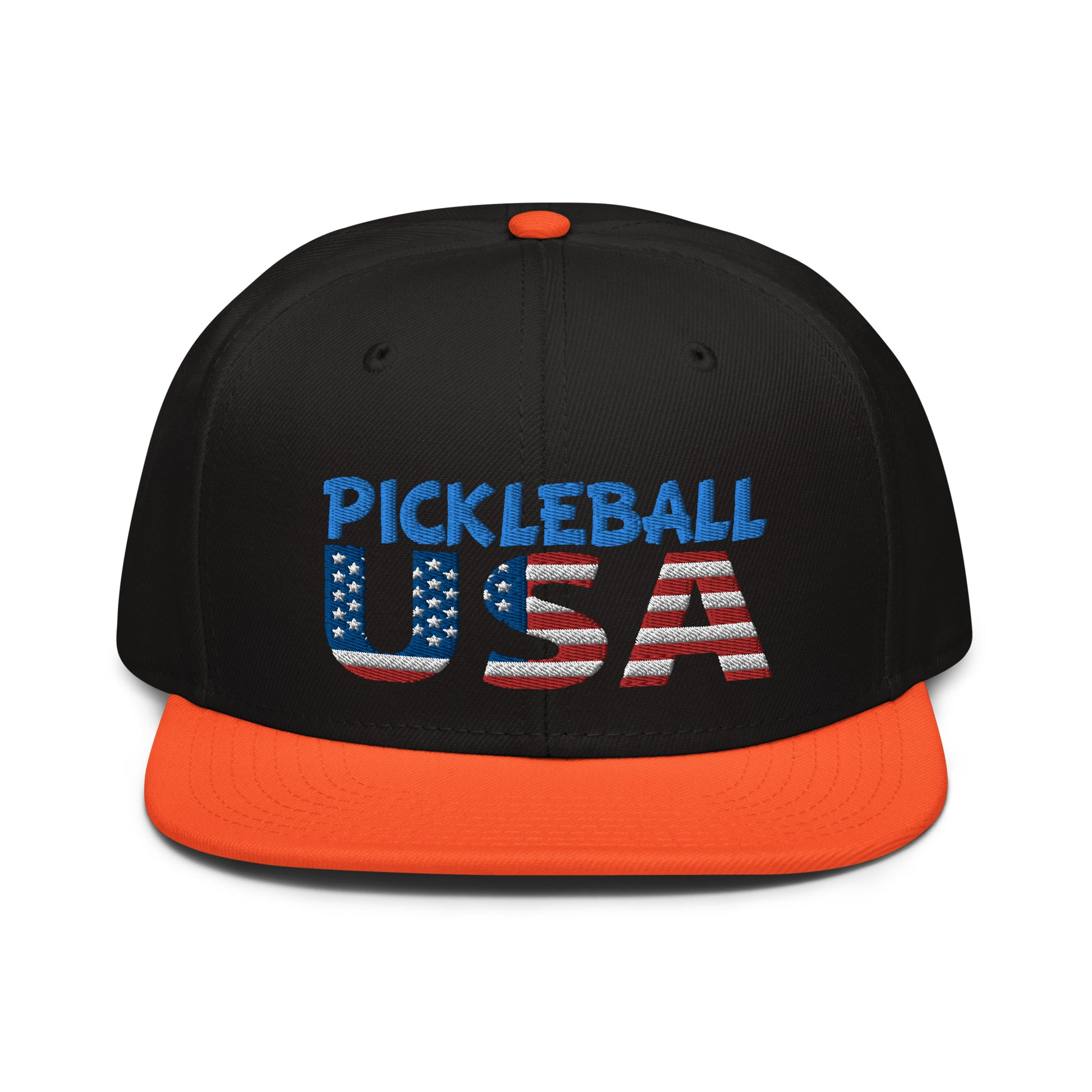 Snapback Hat - "Pickleball USA" - DocDink.com