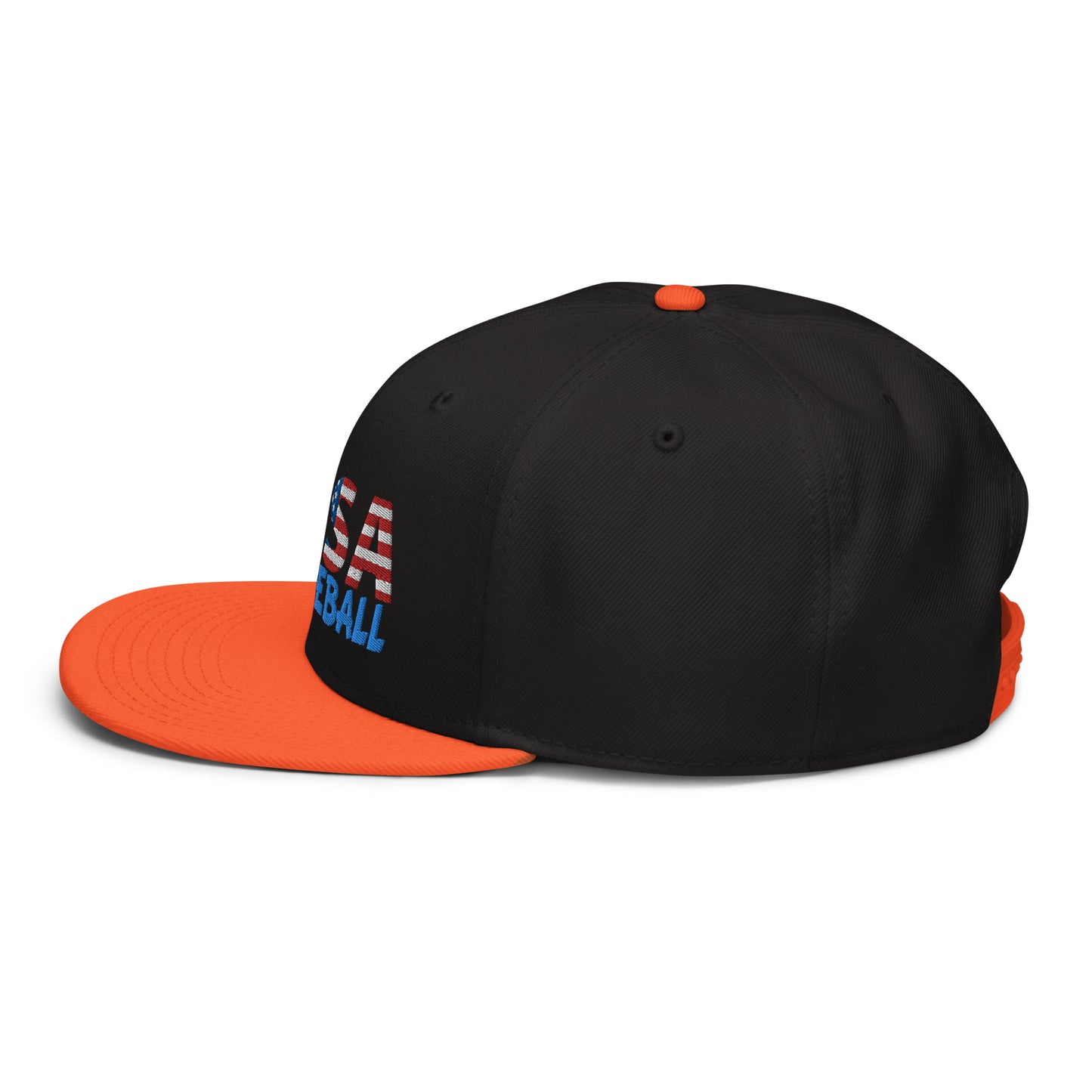 Snapback Hat - "Pickleball USA" w/paddle - DocDink.com