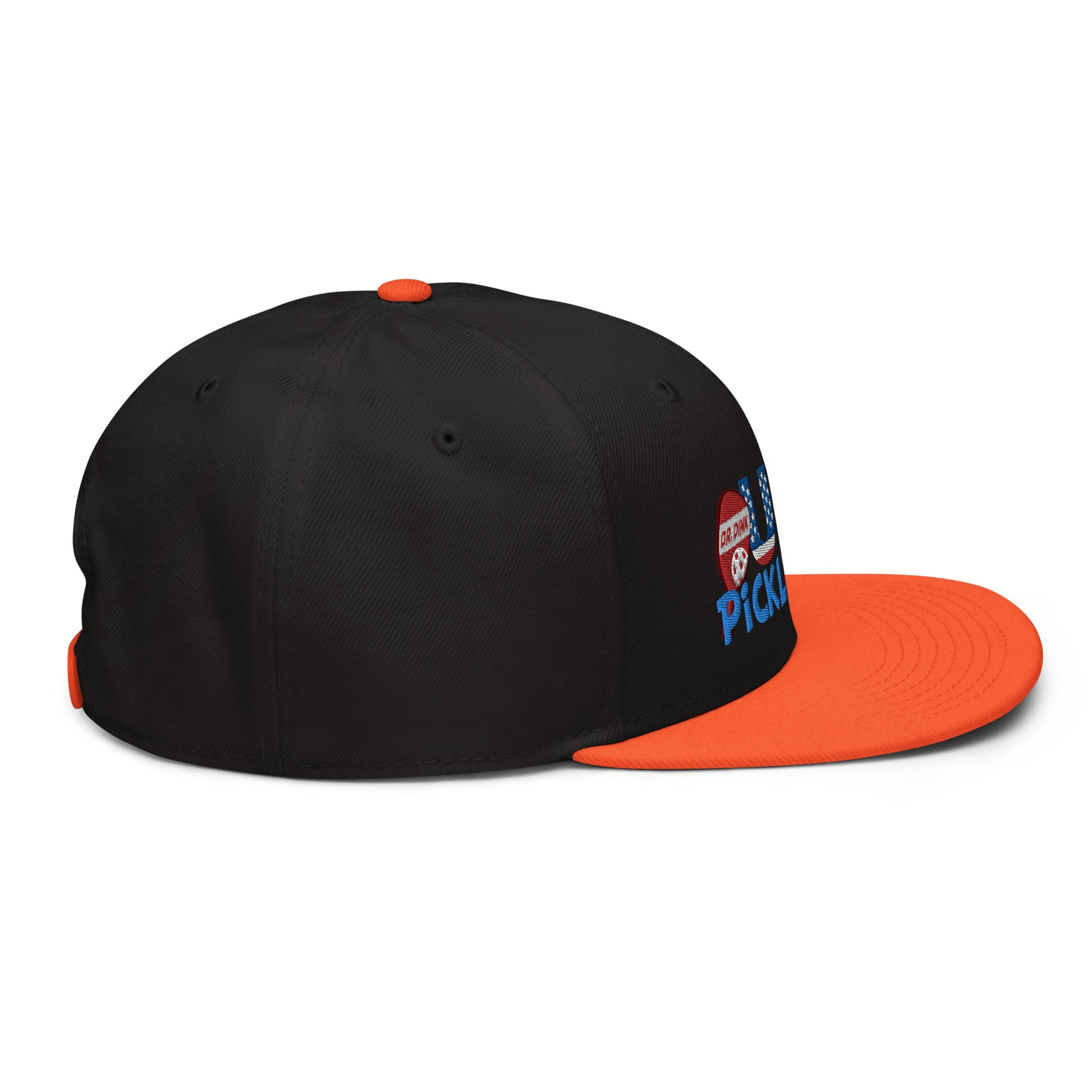 Snapback Hat - "Pickleball USA" w/paddle - DocDink.com