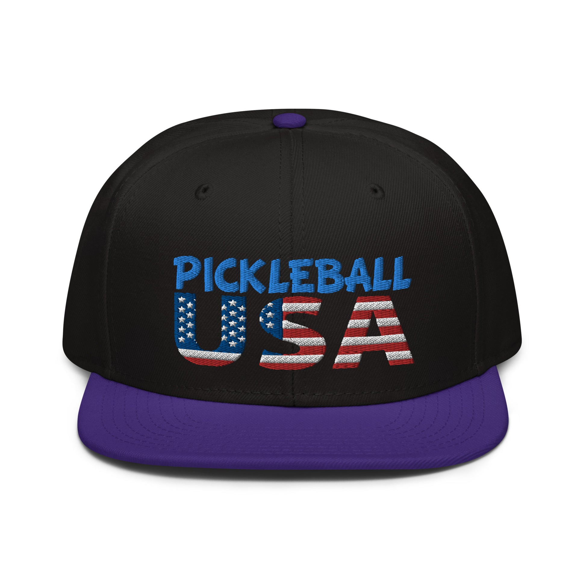 Snapback Hat - "Pickleball USA" - DocDink.com