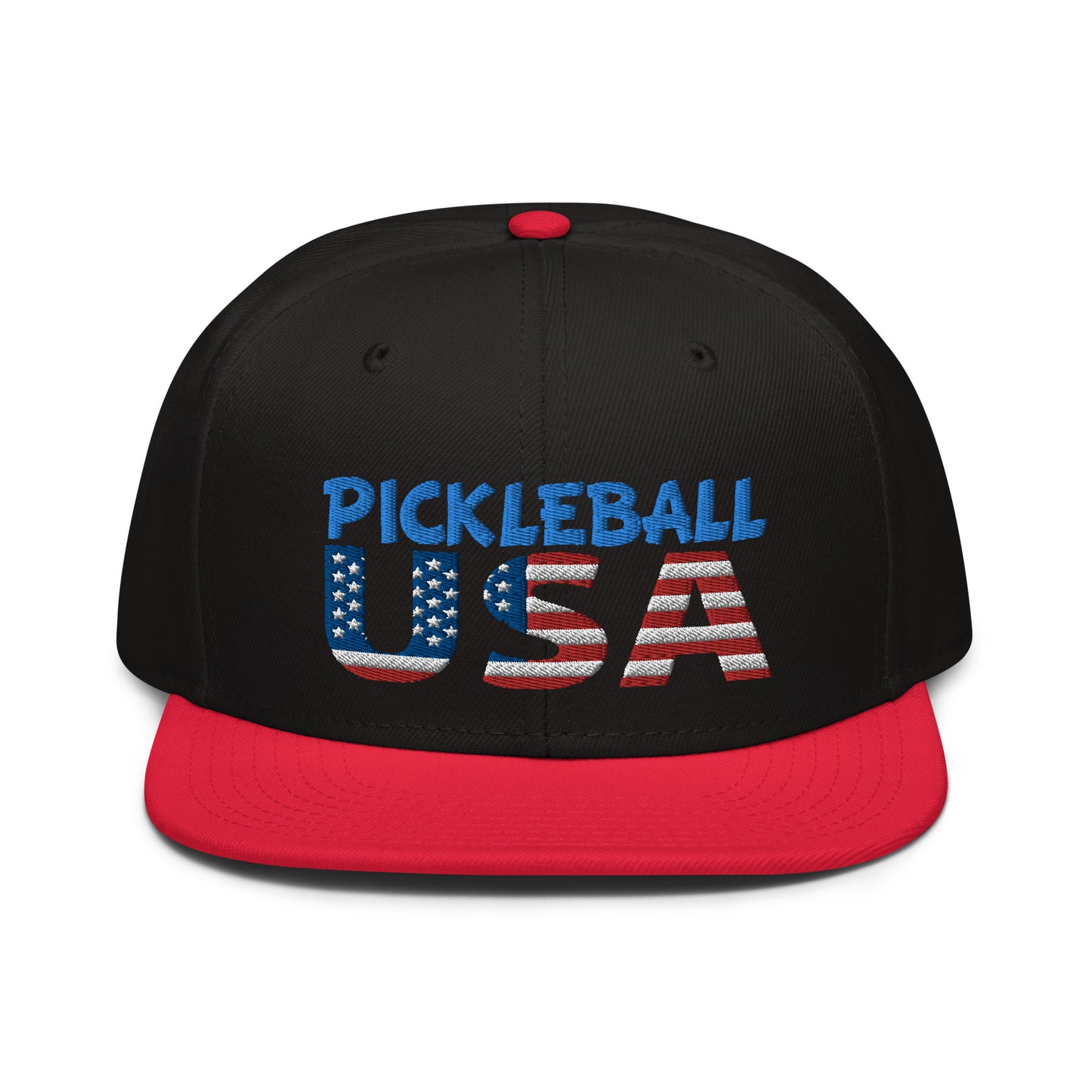 Snapback Hat - "Pickleball USA" - DocDink.com