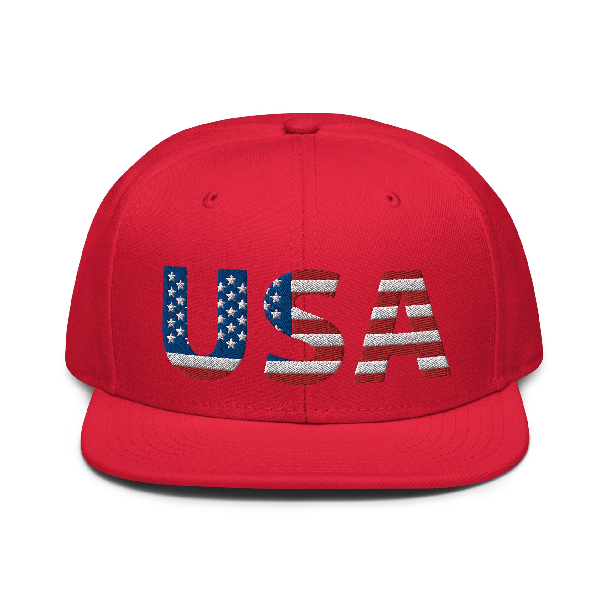 Snapback Hat - "USA" - DocDink.com