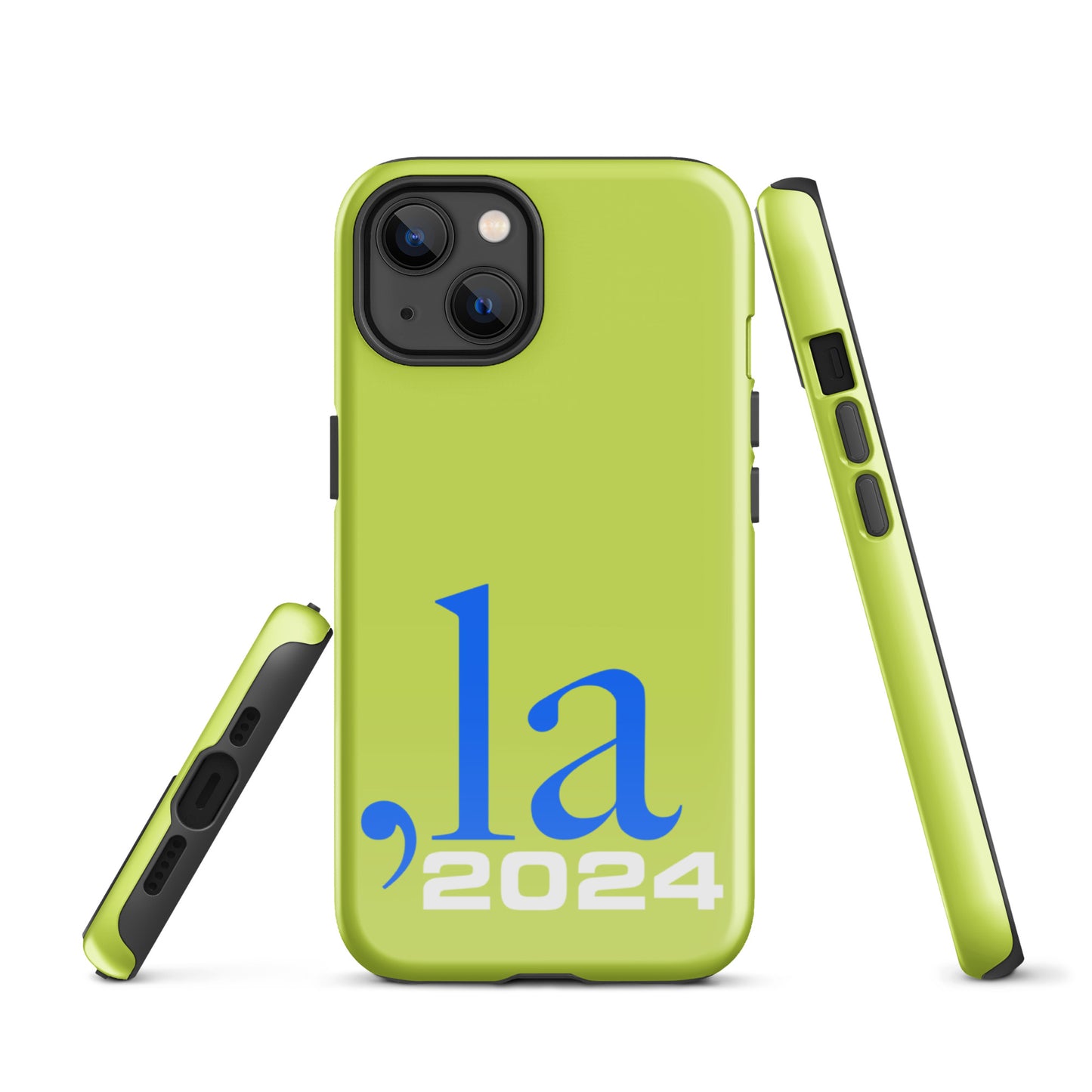 "Comma-la" 2024 iPhone® Case - green