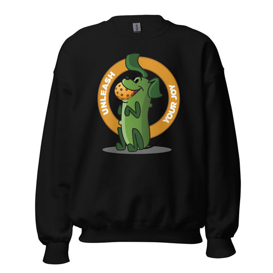 Pickleball Sweatshirt - Pickles "Unleash your Joy" - DocDink.com