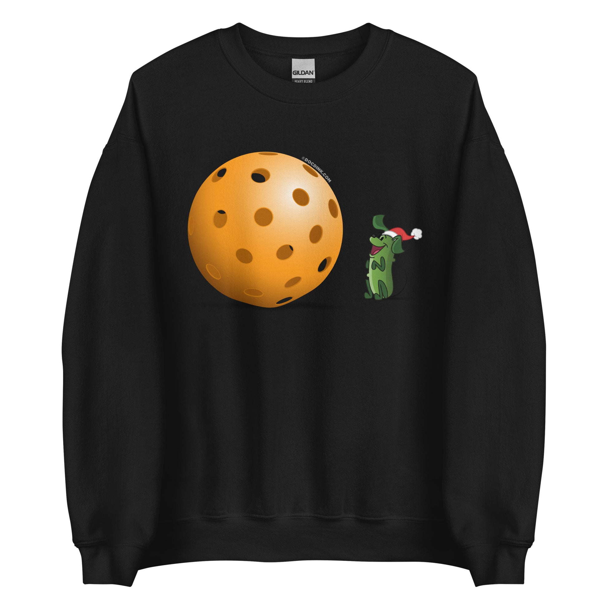 Pickleball Sweatshirt - Pickles "Dream Big!" - Christmas - DocDink.com