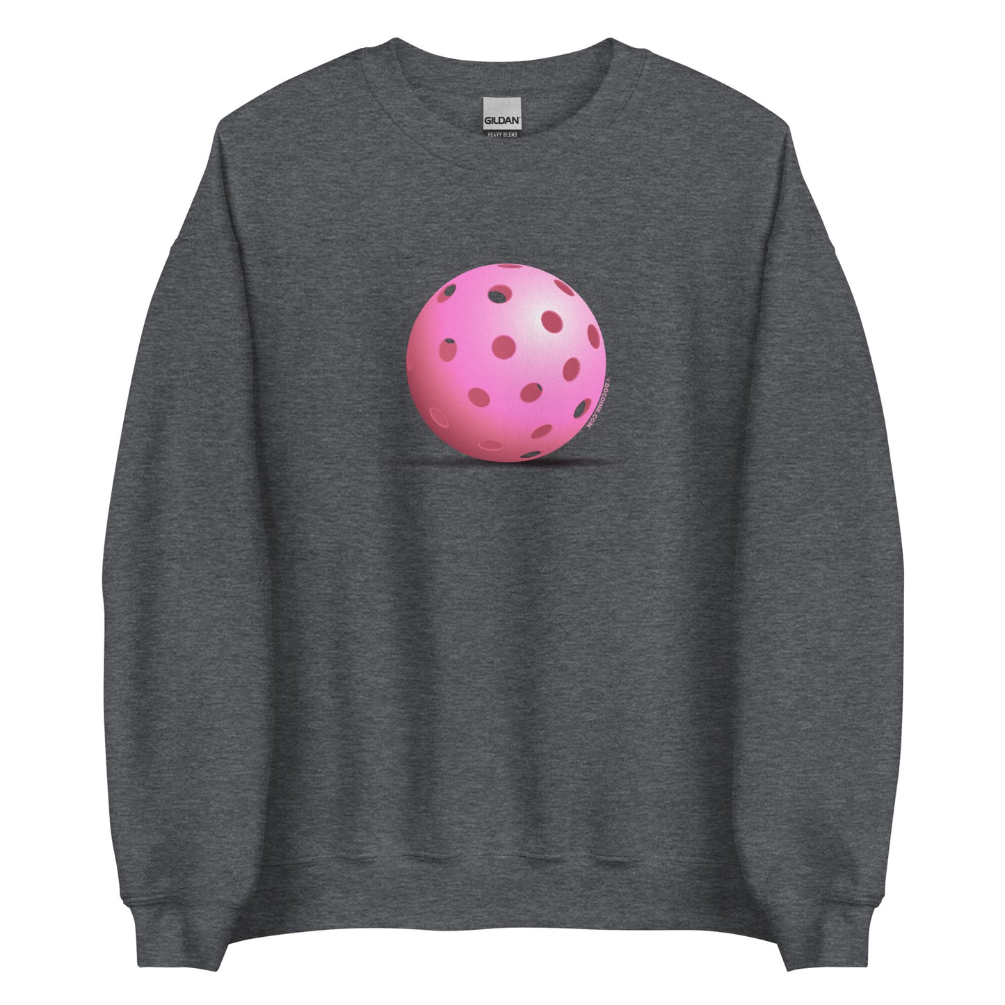 Pickleball Sweatshirt - Big Pink Pickleball - DocDink.com