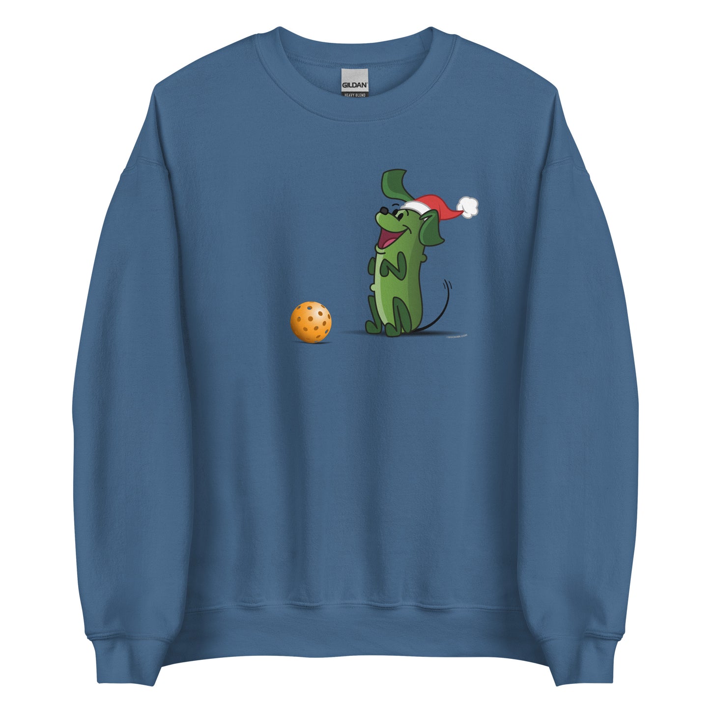 Pickleball Sweatshirt - Pickles "Wanna Play?" - Christmas - DocDink.com