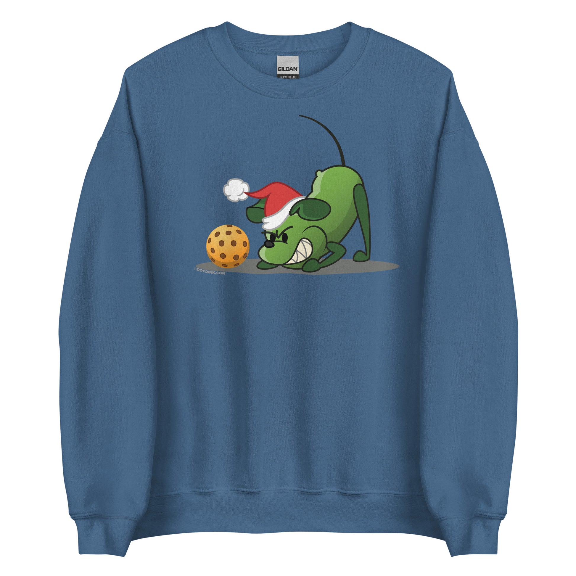 Pickleball Sweatshirt - Pickles "Grrr...!" - Christmas - DocDink.com