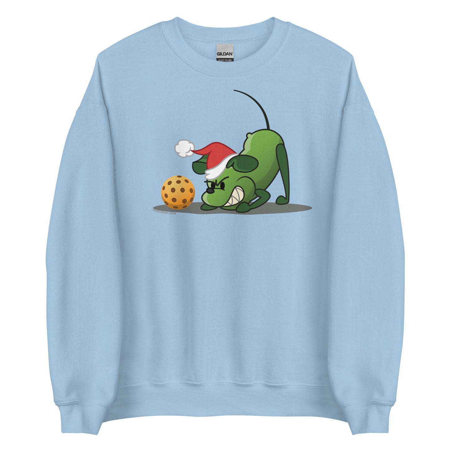 Pickleball Sweatshirt - Pickles "Grrr...!" - Christmas - DocDink.com