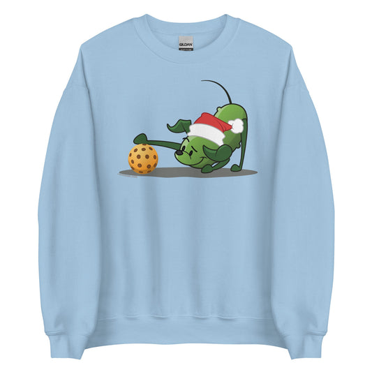 Pickleball Sweatshirt -Pickles "Hmm...?" - Christmas - DocDink.com