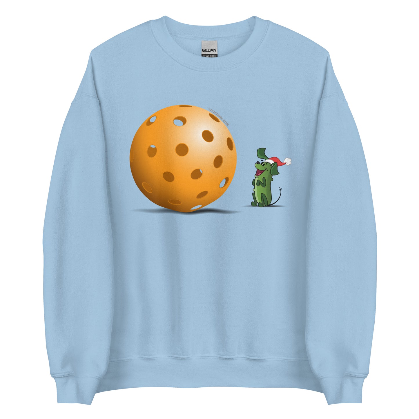 Pickleball Sweatshirt - Pickles "Dream Big!" - Christmas - DocDink.com