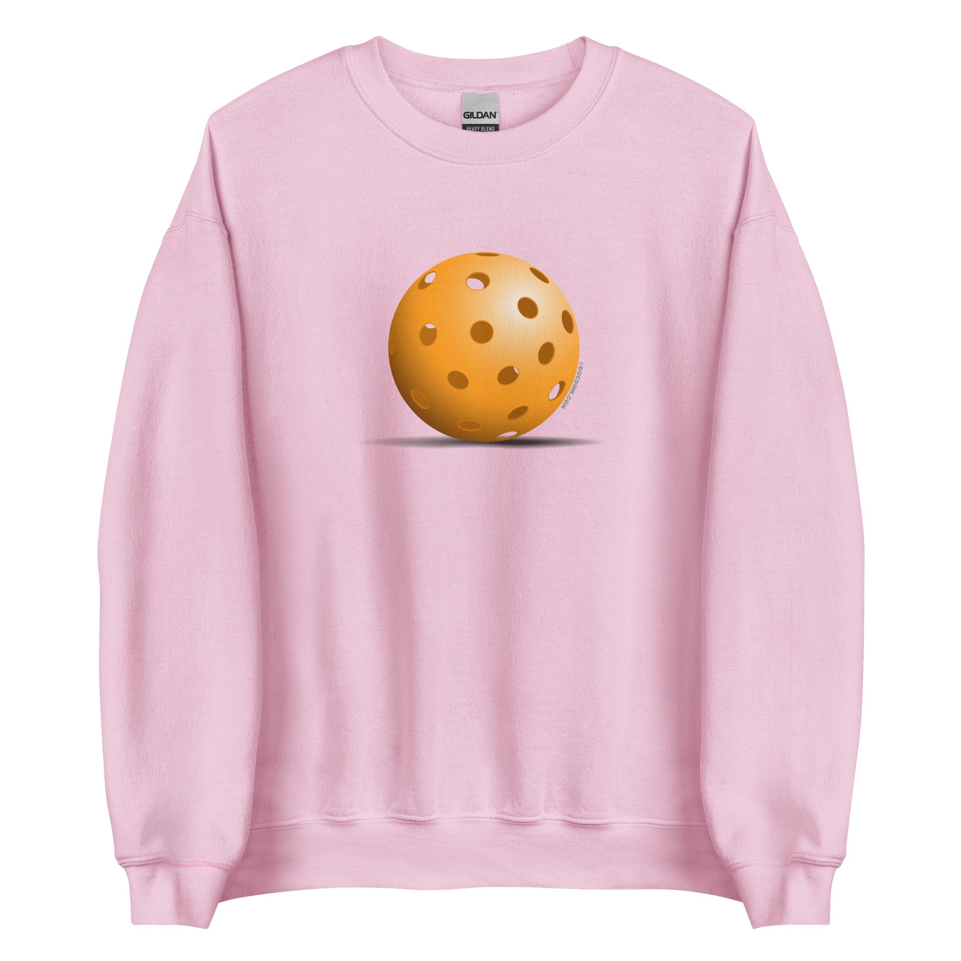 Pickleball Sweatshirt - Big Orange Pickleball - DocDink.com