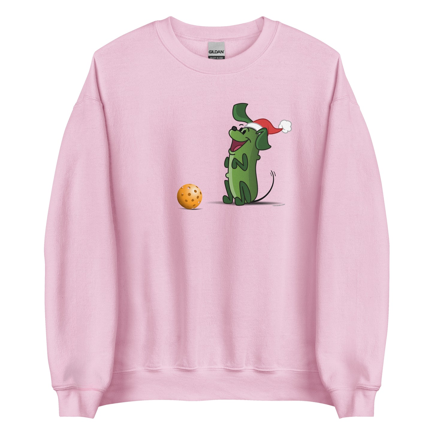 Pickleball Sweatshirt - Pickles "Wanna Play?" - Christmas - DocDink.com