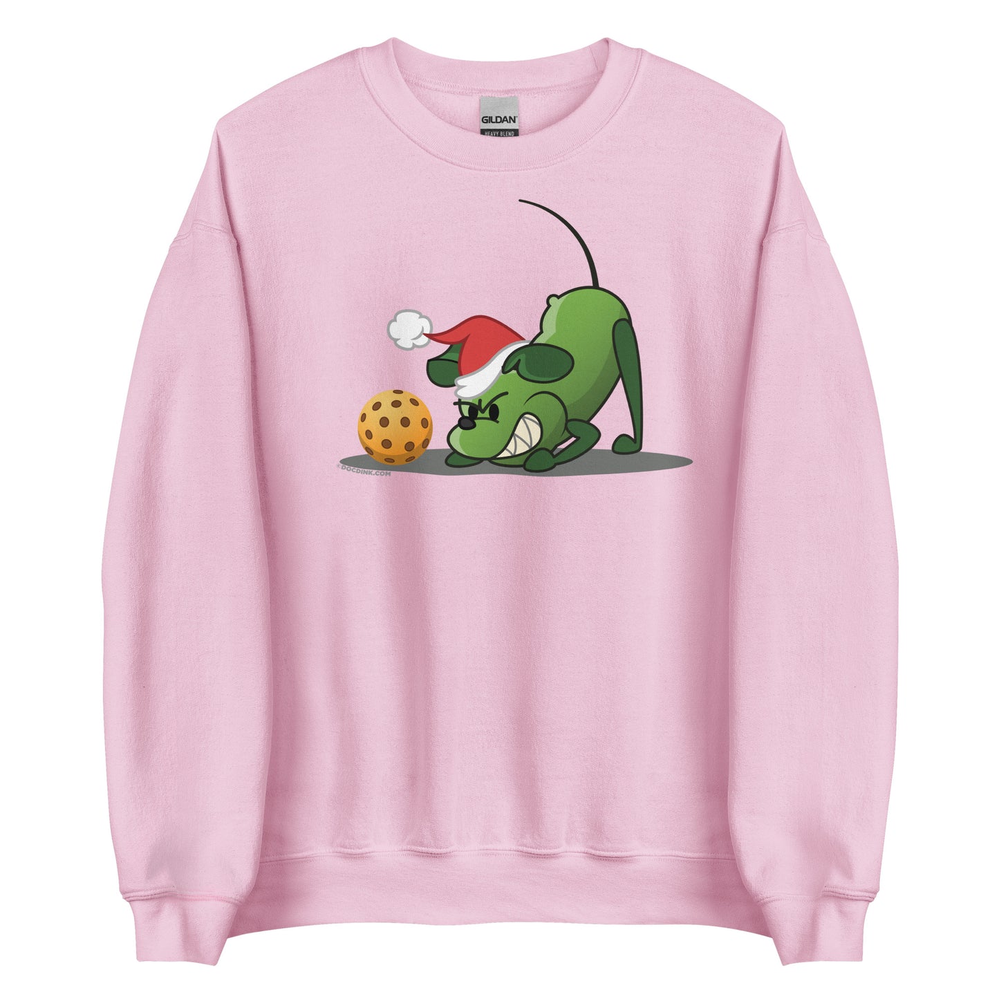 Pickleball Sweatshirt - Pickles "Grrr...!" - Christmas - DocDink.com