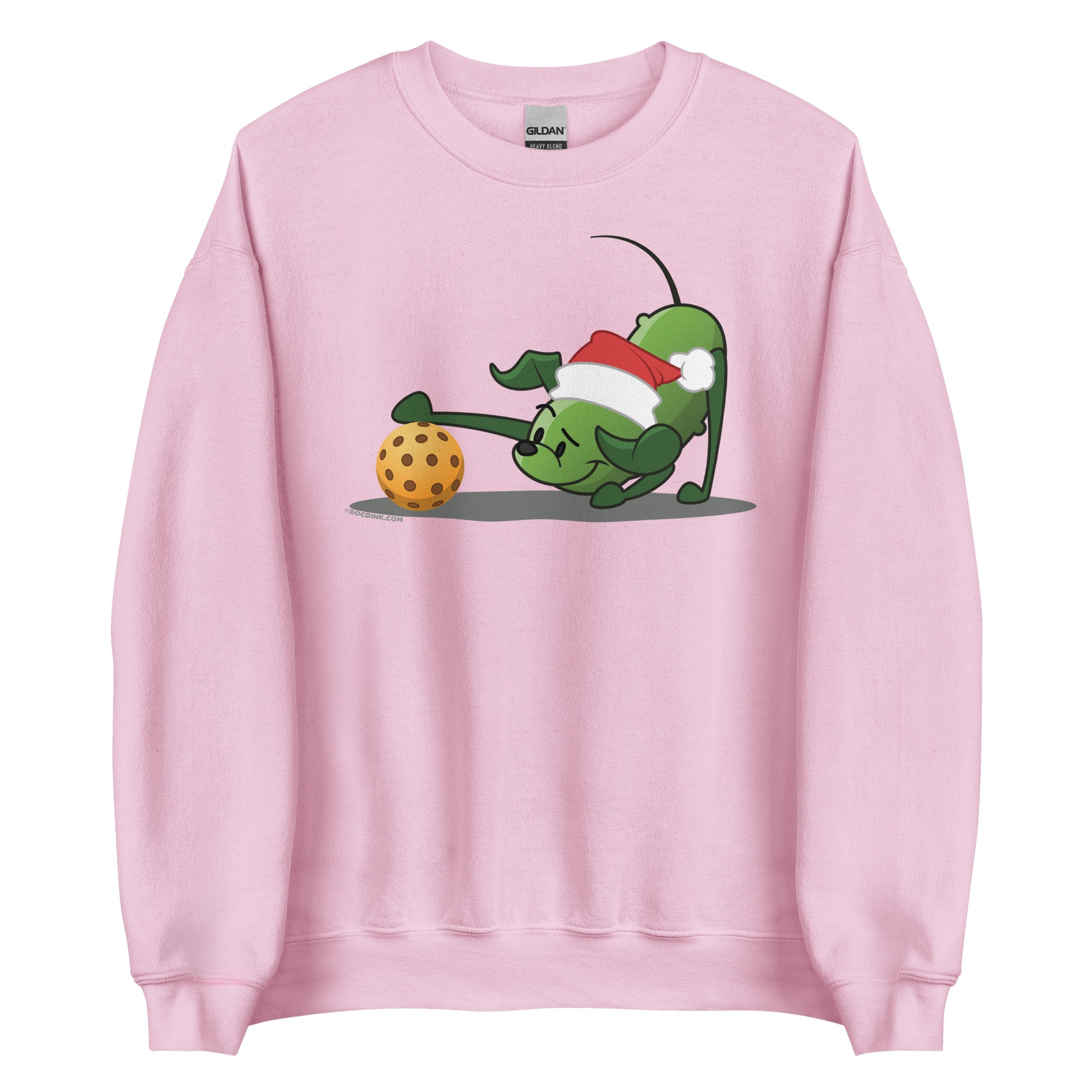 Pickleball Sweatshirt -Pickles "Hmm...?" - Christmas - DocDink.com