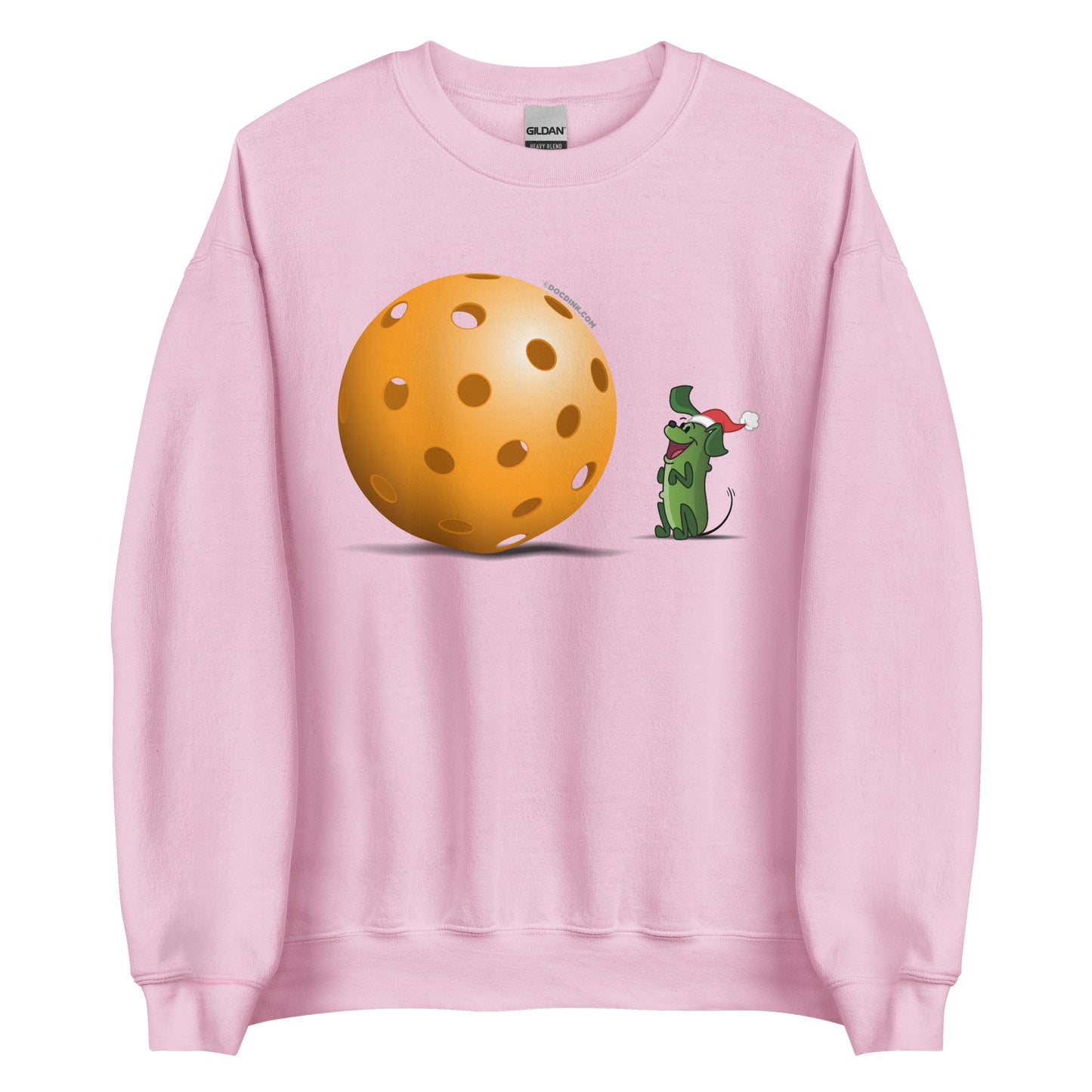 Pickleball Sweatshirt - Pickles "Dream Big!" - Christmas - DocDink.com