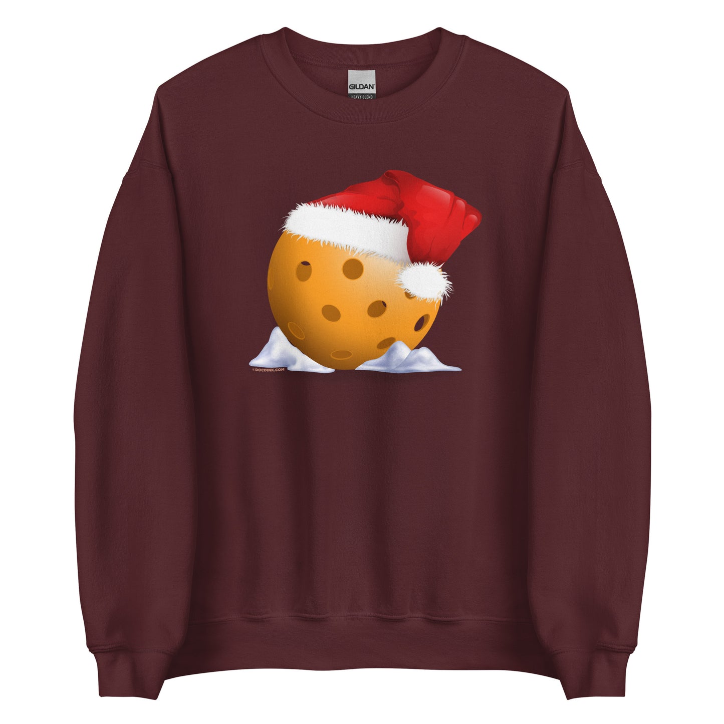 Pickleball Sweatshirt - Christmas Pickleball - DocDink.com