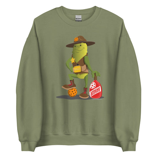 Pickleball Sweatshirt - "Ready to Play!" - Sgt. Banger - DocDink.com