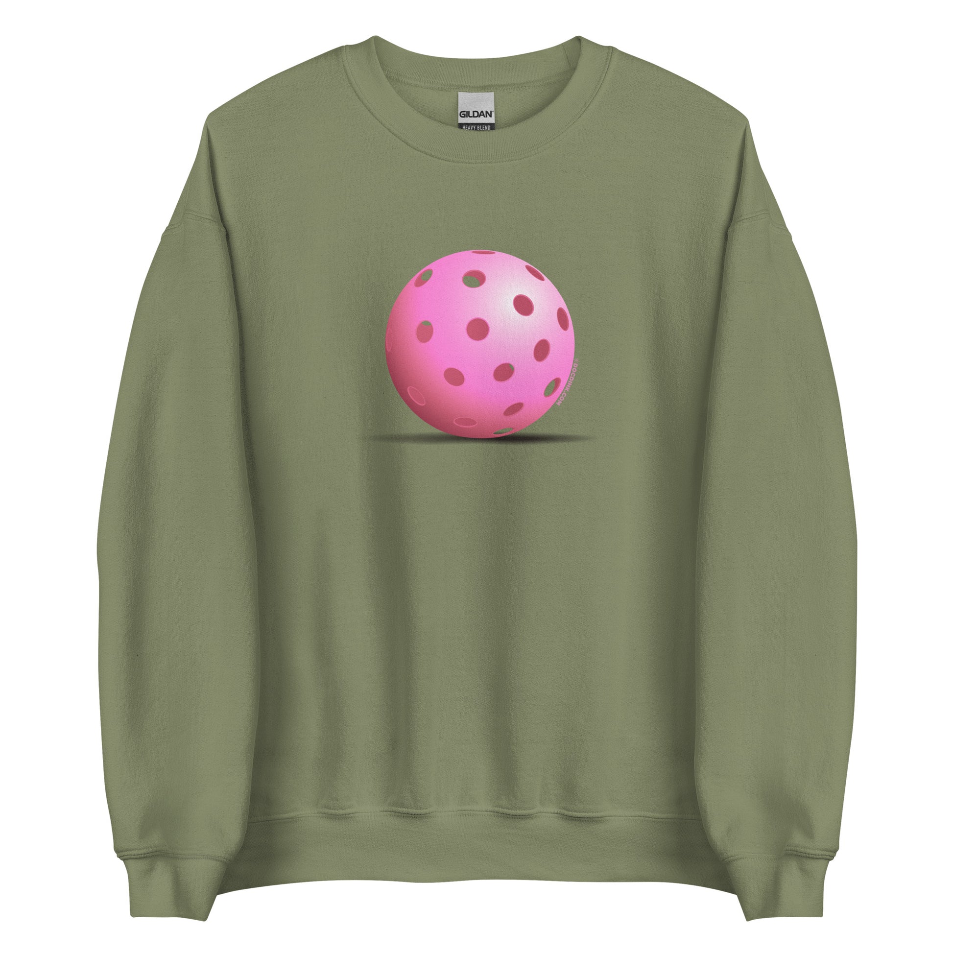 Pickleball Sweatshirt - Big Pink Pickleball - DocDink.com