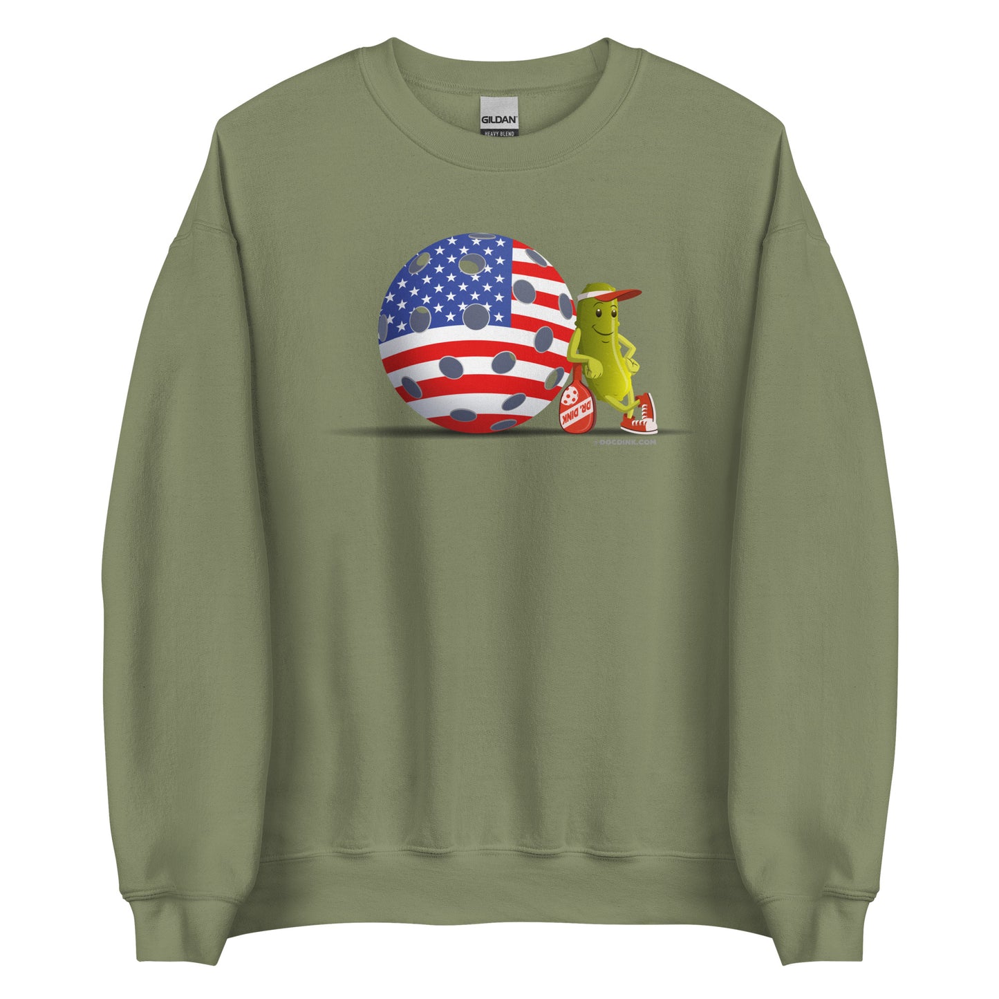 Pickleball Sweatshirt - Resting Pickleball USA - DocDink.com