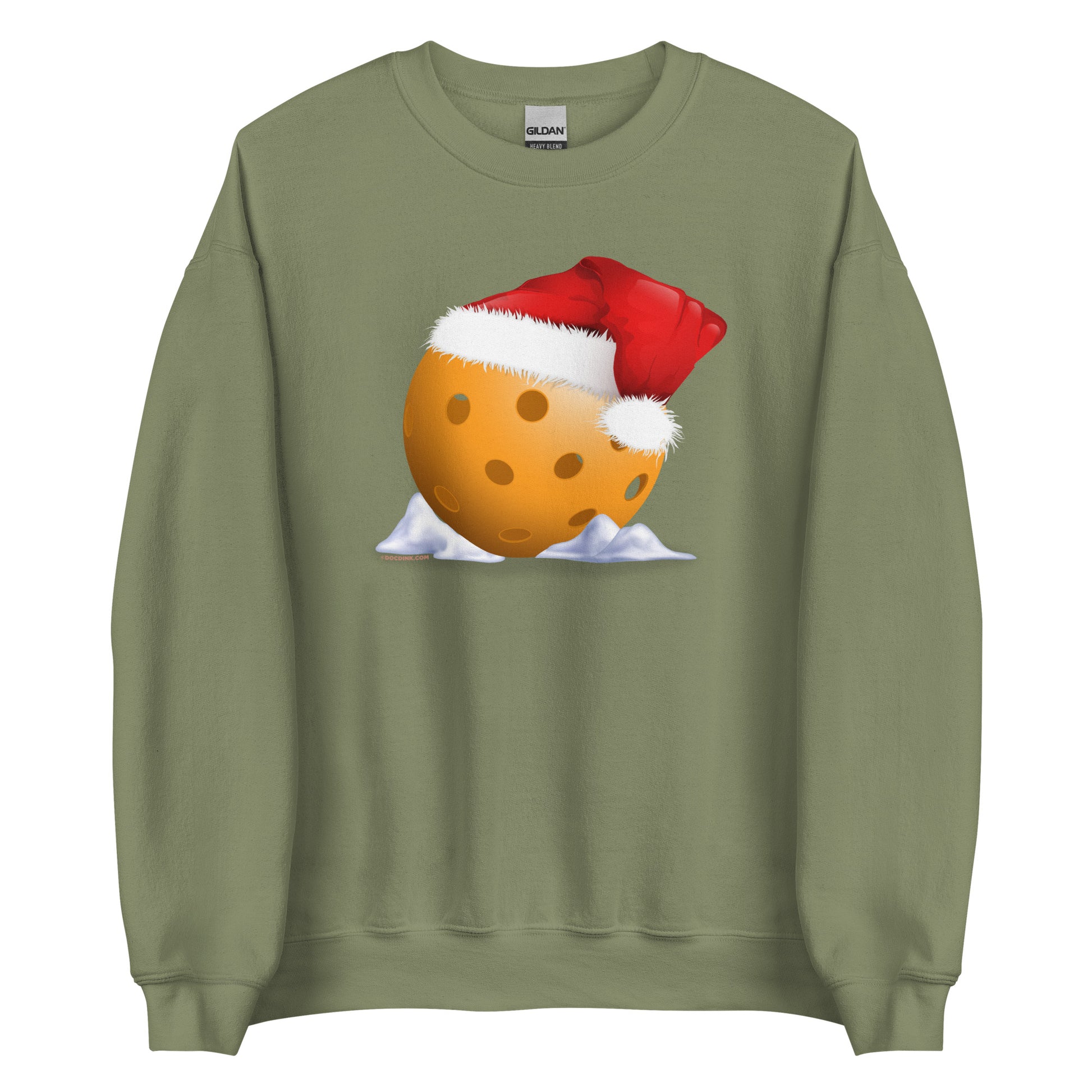 Pickleball Sweatshirt - Christmas Pickleball - DocDink.com