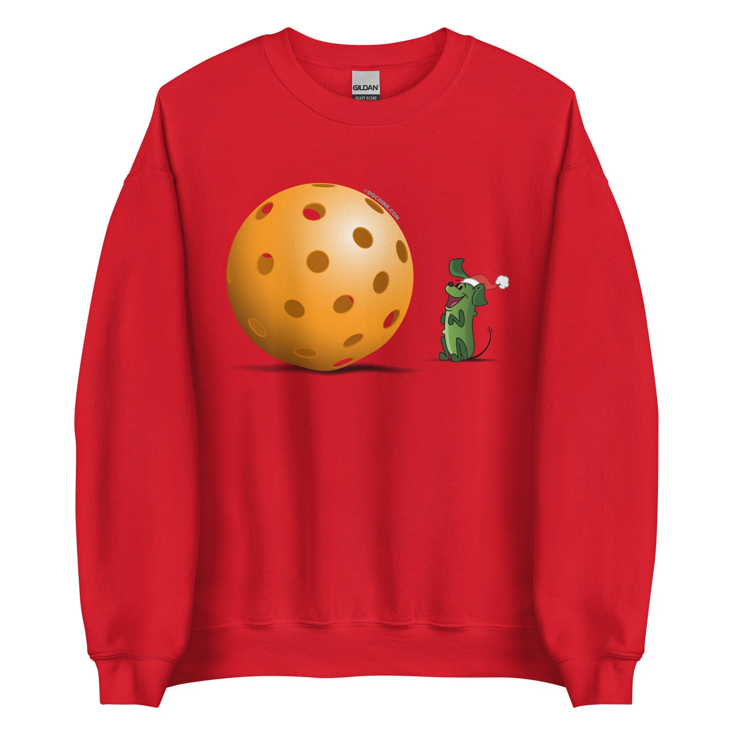 Pickleball Sweatshirt - Pickles "Dream Big!" - Christmas - DocDink.com