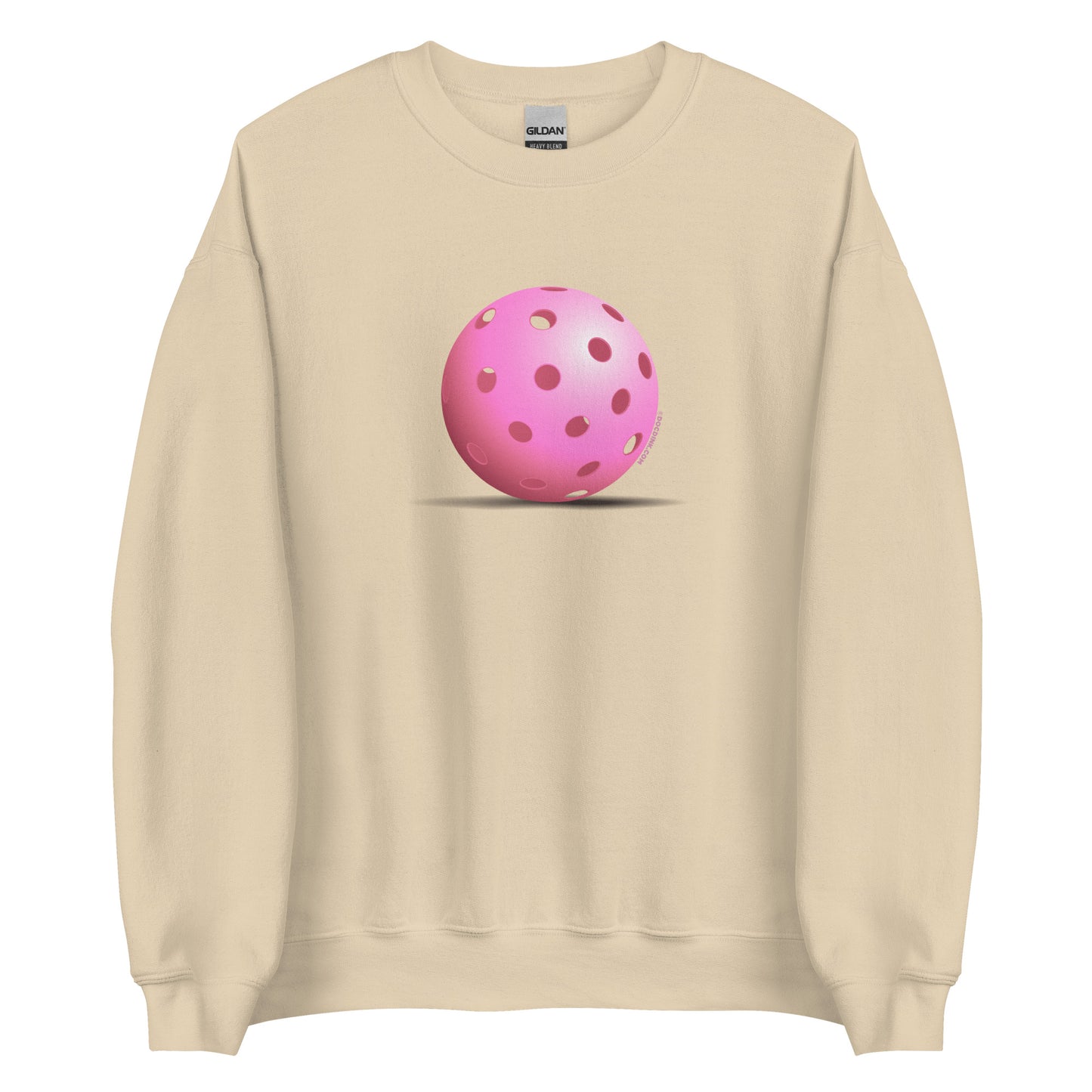 Pickleball Sweatshirt - Big Pink Pickleball - DocDink.com