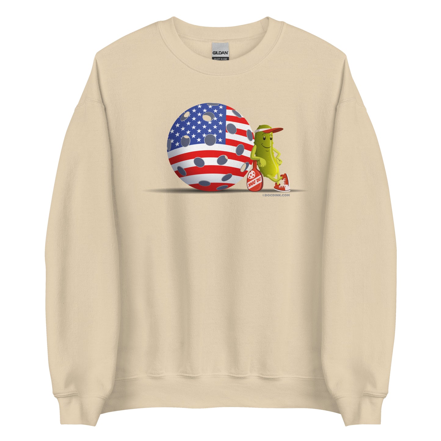 Pickleball Sweatshirt - Resting Pickleball USA - DocDink.com