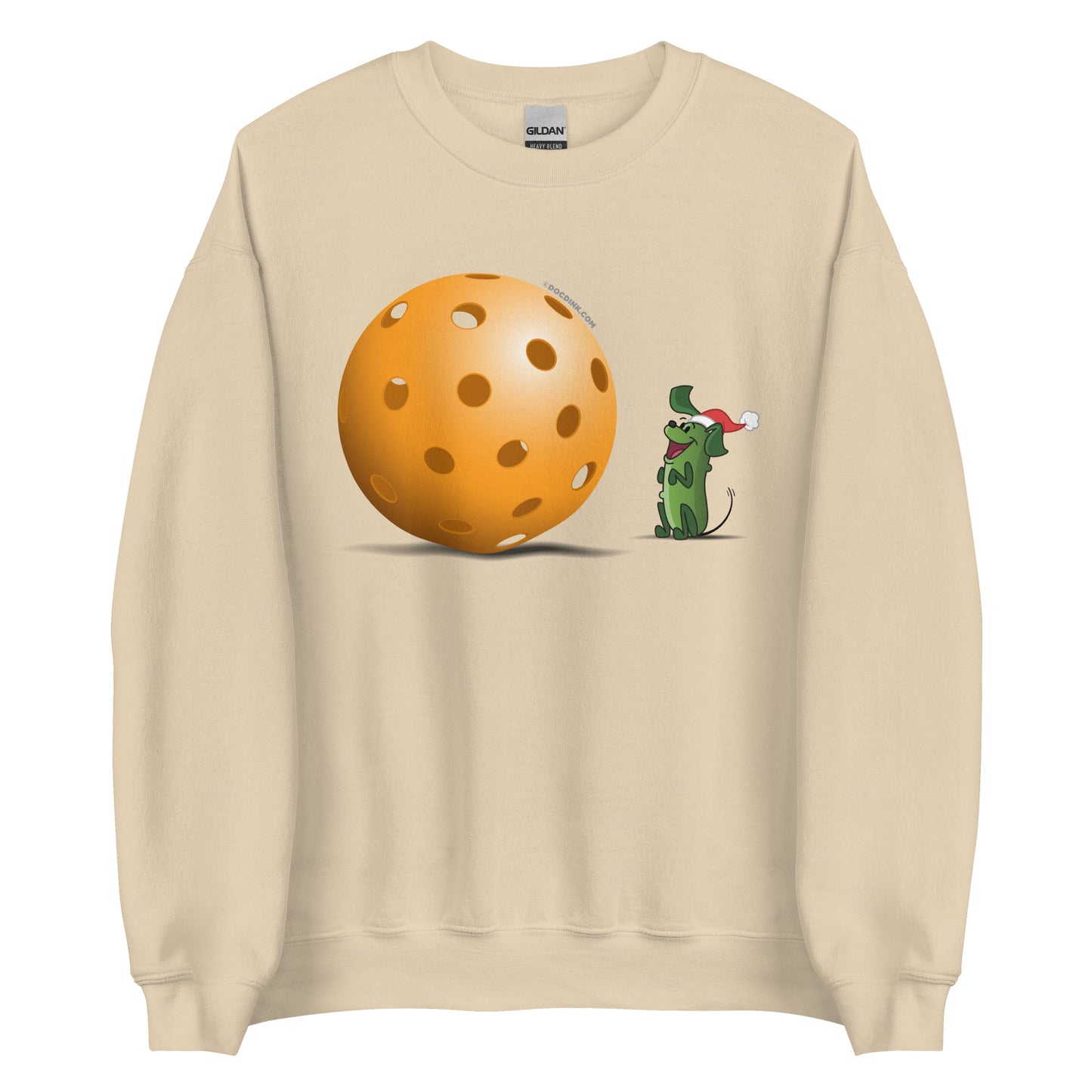 Pickleball Sweatshirt - Pickles "Dream Big!" - Christmas - DocDink.com