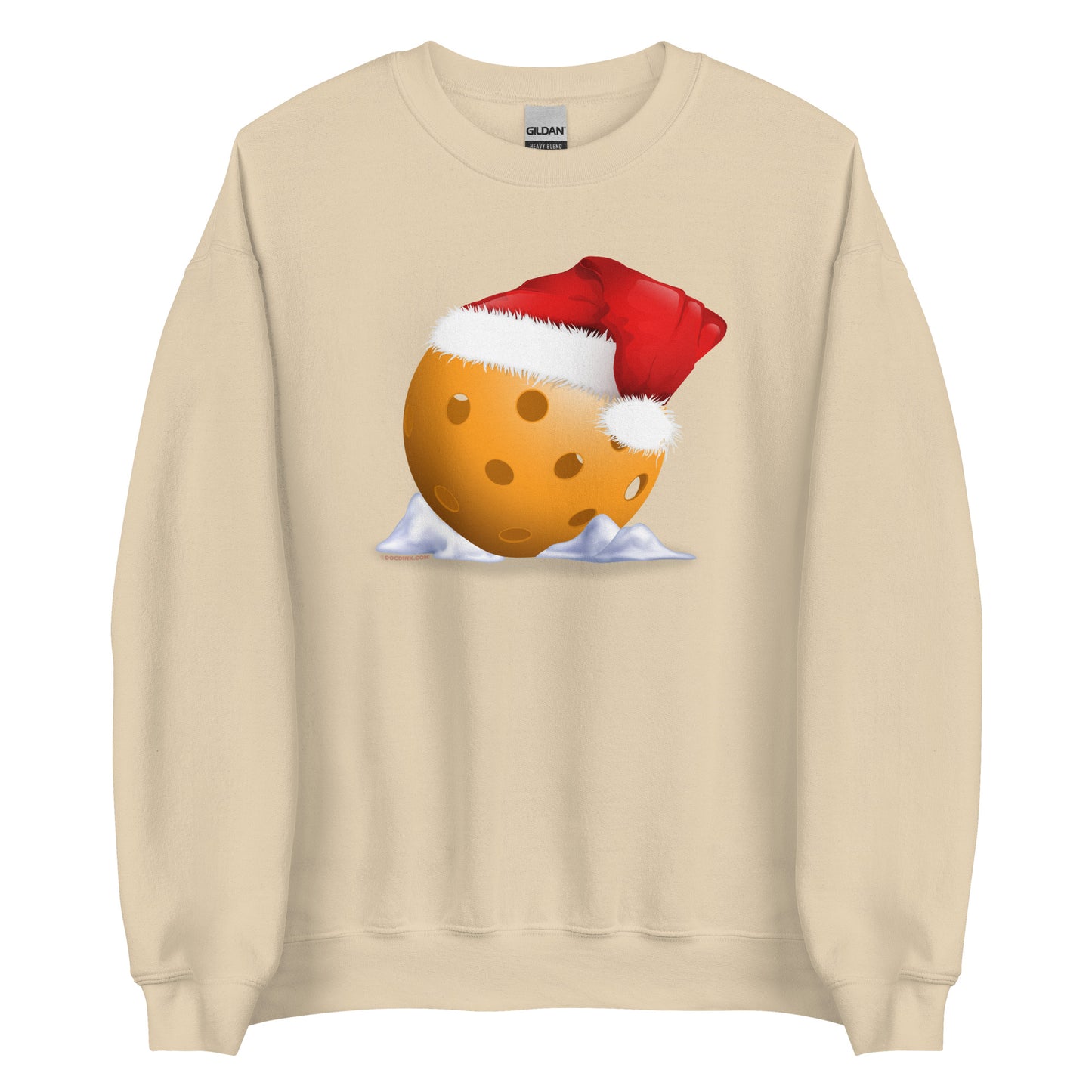 Pickleball Sweatshirt - Christmas Pickleball - DocDink.com