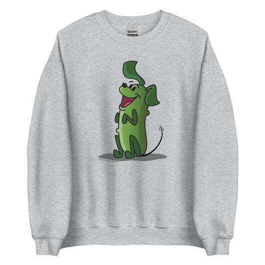 Pickleball Sweatshirt - Pickles "Wanna Play?" - DocDink.com