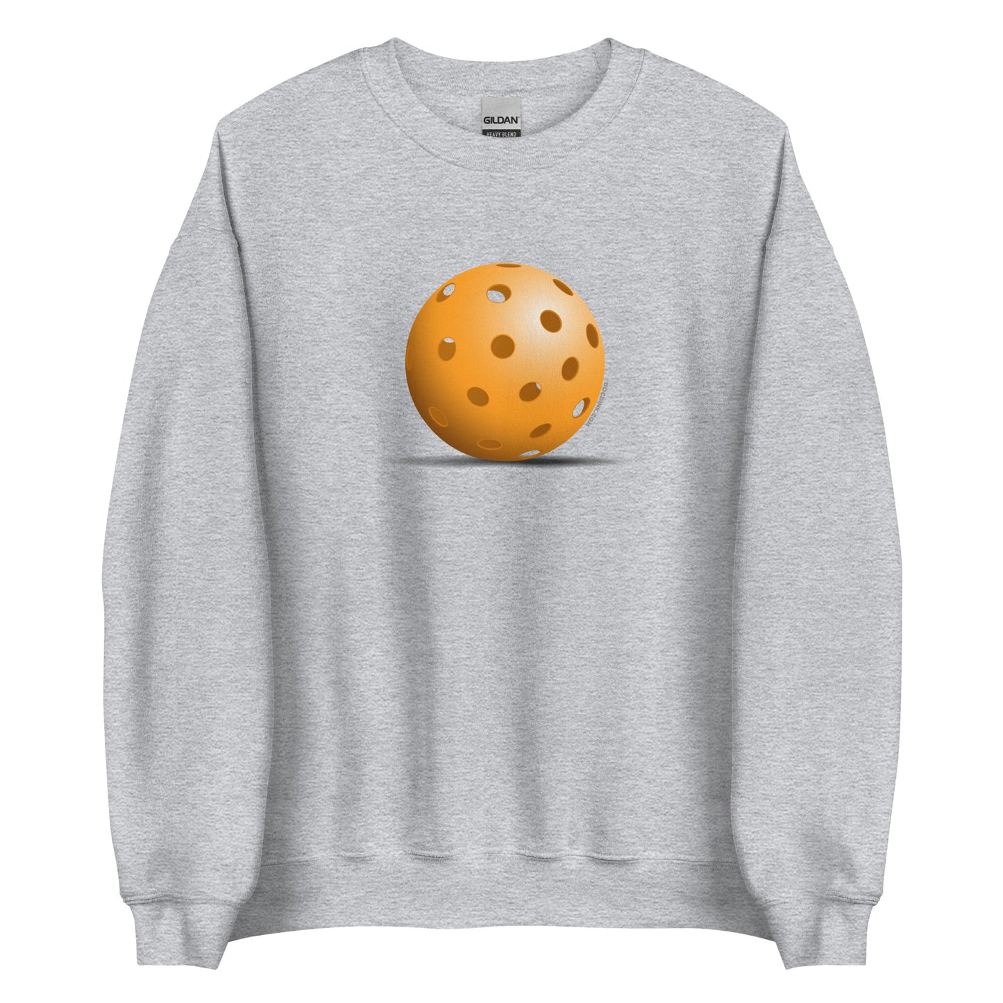 Pickleball Sweatshirt - Big Orange Pickleball - DocDink.com