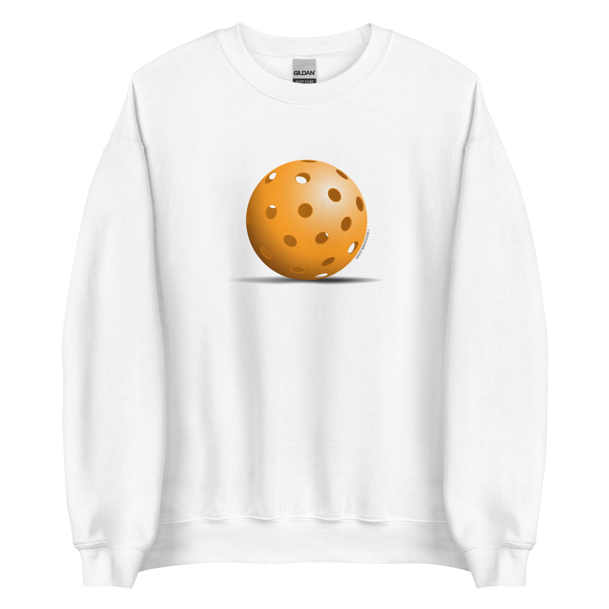 Pickleball Sweatshirt - Big Orange Pickleball - DocDink.com