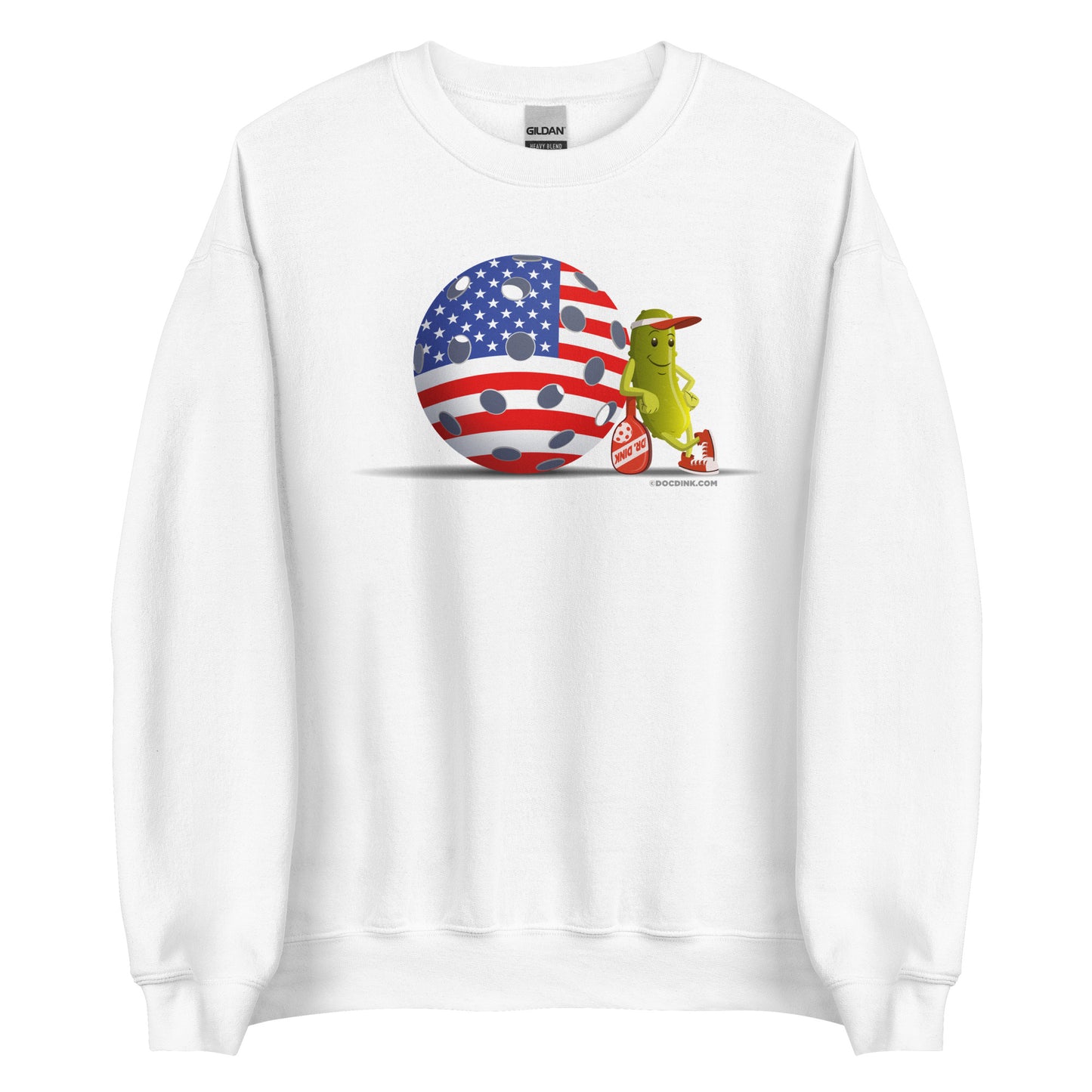 Pickleball Sweatshirt - Resting Pickleball USA - DocDink.com