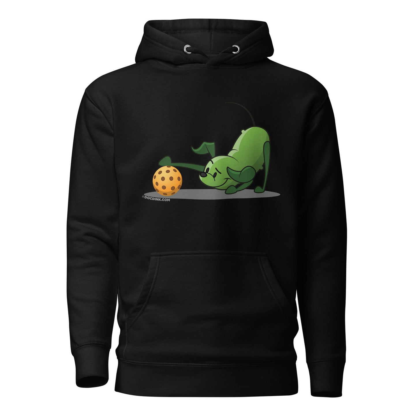 Warm Pickleball Hoodie - Pickles "Hmm...?" - DocDink.com