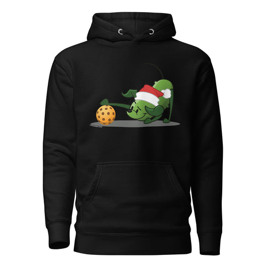 Warm Pickleball Hoodie - Pickles "Hmm...?" - Christmas - DocDink.com